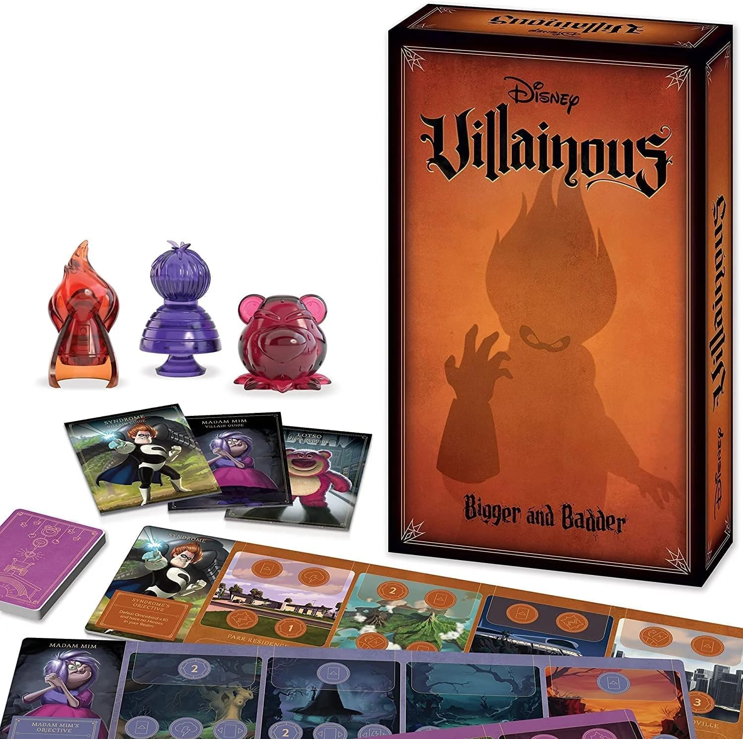 Disney Villainous: Bigger and Badder Stand-Alone & Expansion [Board Game 2-3 Players] Board Game Ravensburger