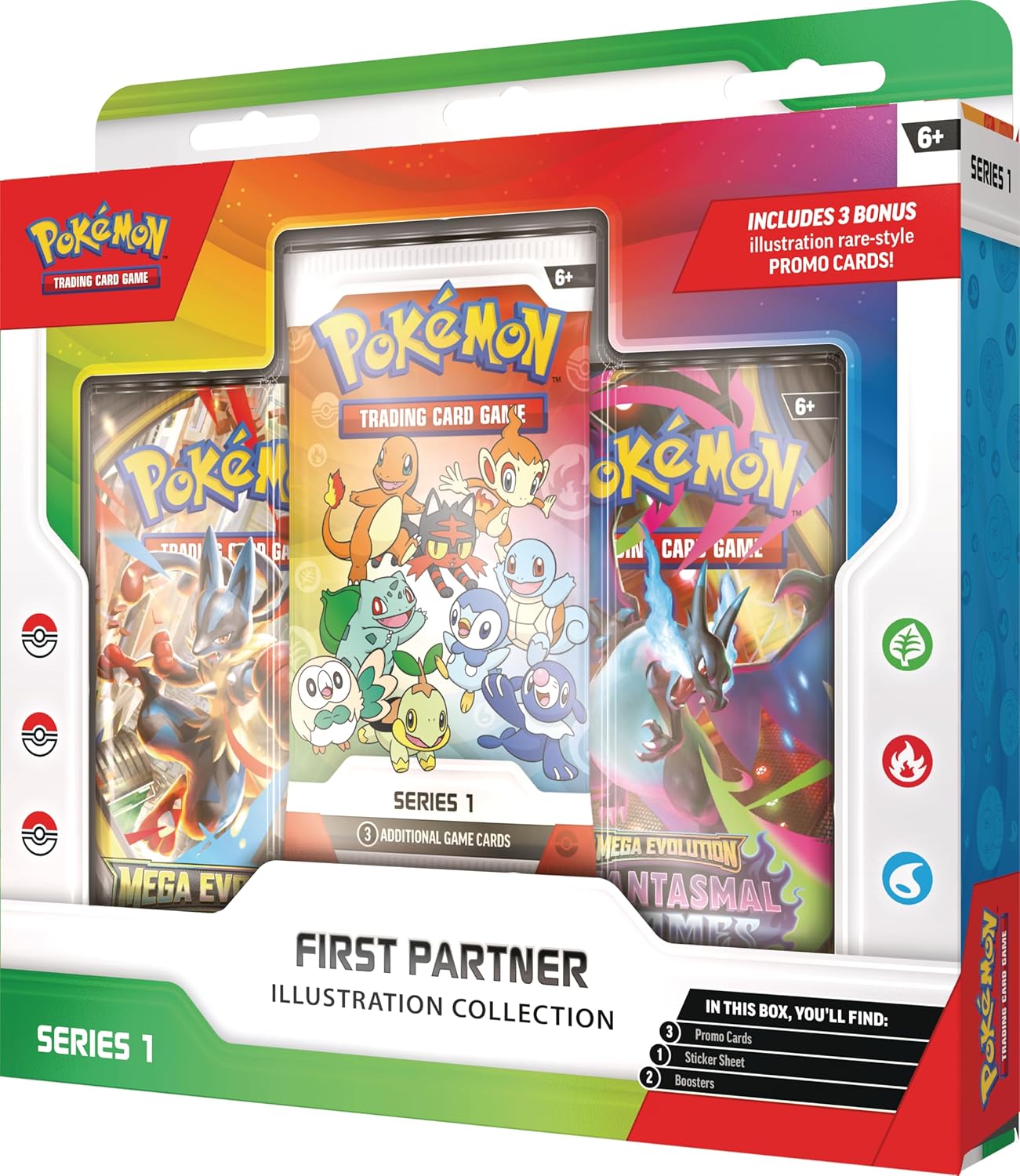 Pokemon TCG: First Partner Illustration Collection - Series 1 Card Game Pokemon