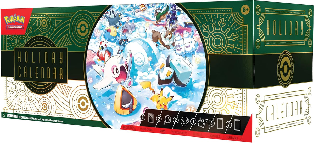 Pokemon TCG: Holiday Advent Calendar 2024 Card Game Pokemon   