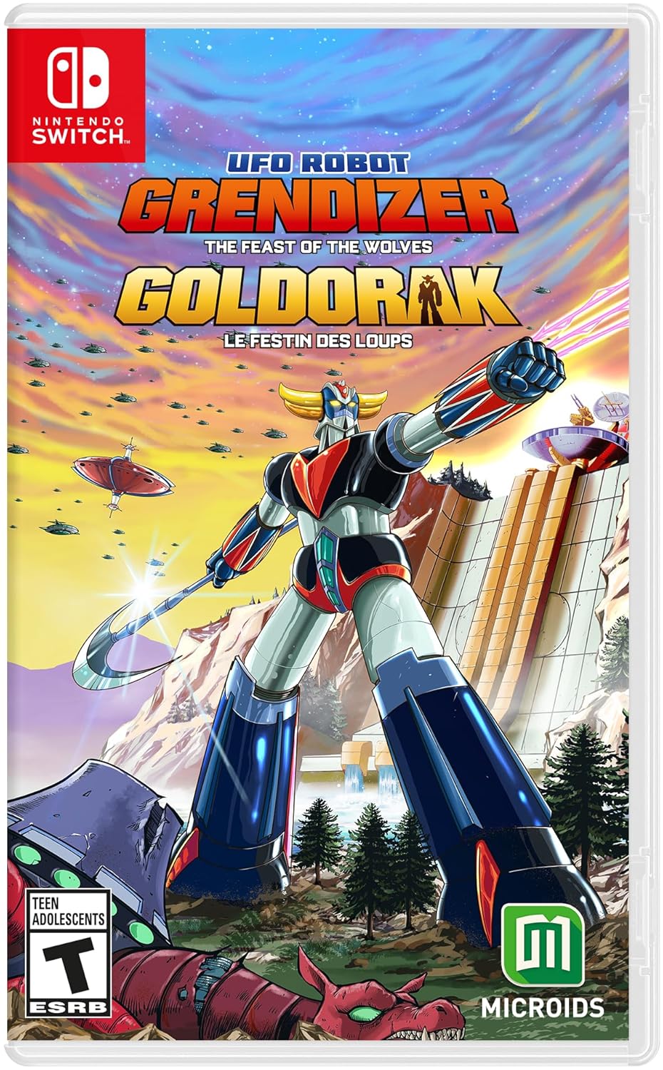 UFO Robot Grendizer: The Feast of the Wolves [Nintendo Switch] Nintendo Switch Video Game Microids