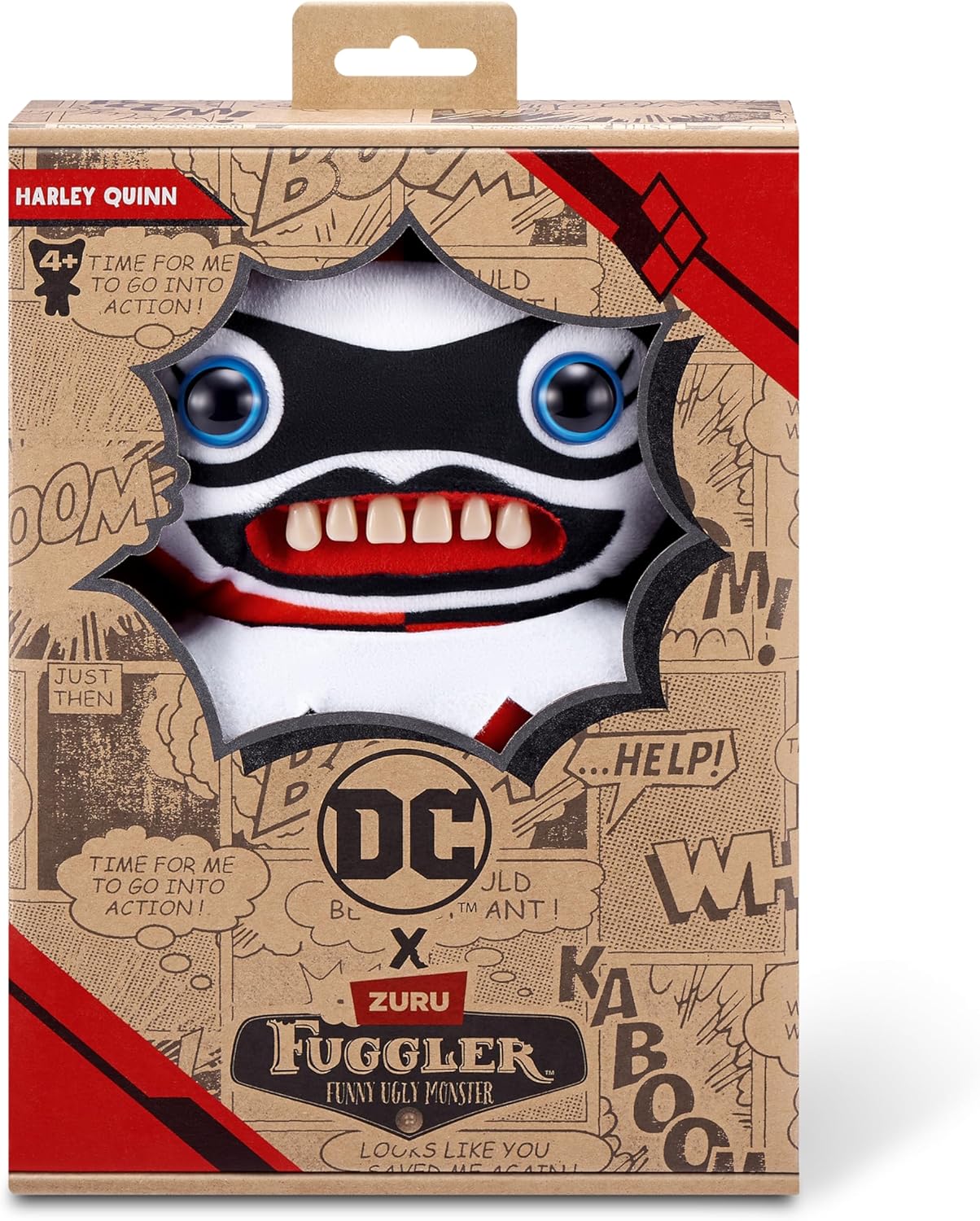 Fuggler: DC Batman - Harley Quinn - Ugly Monster Plush Plushies Zuru