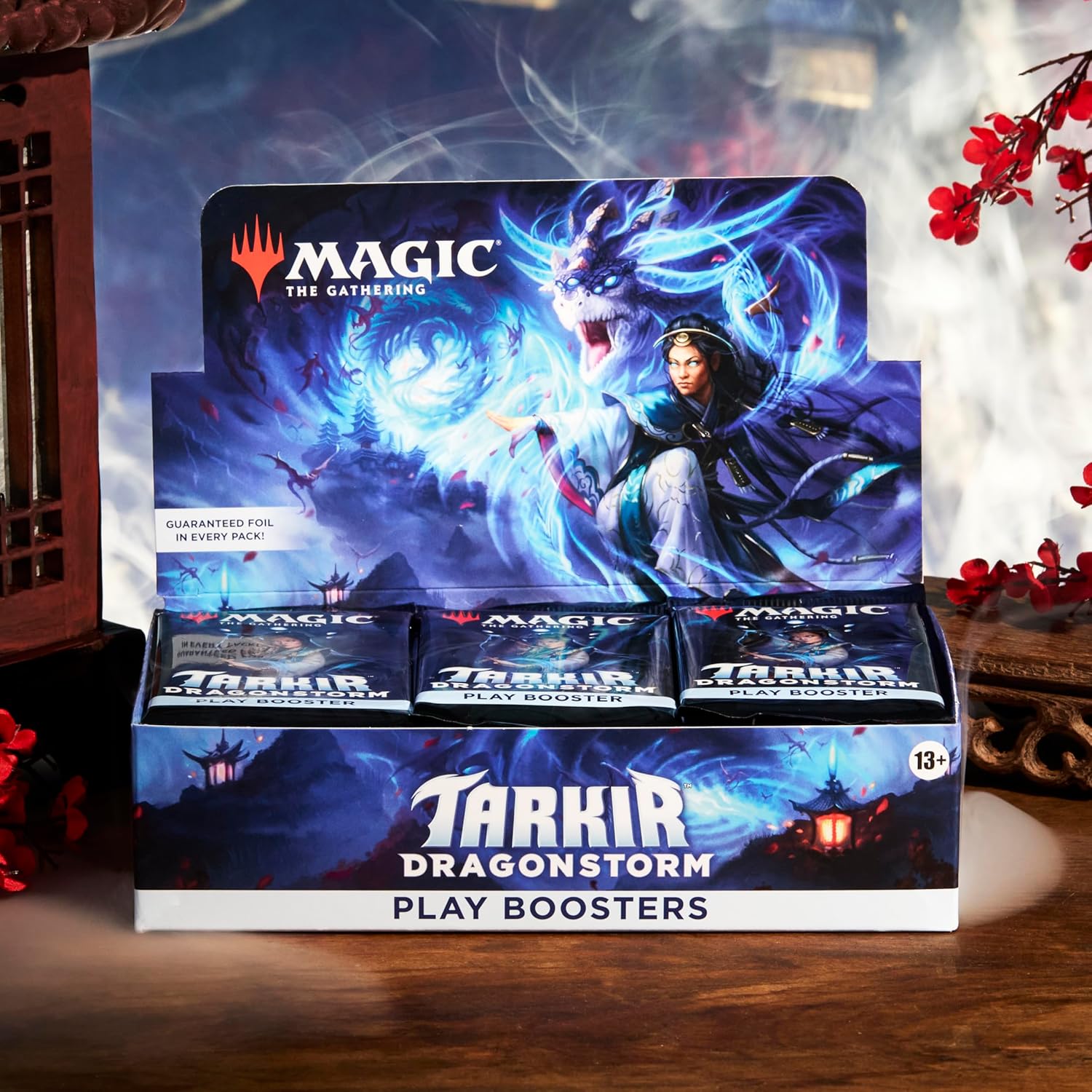 Magic: The Gathering TCG: Tarkir Dragonstorm Play Booster Box - 30 Packs Card Game Wizards of the Coast
