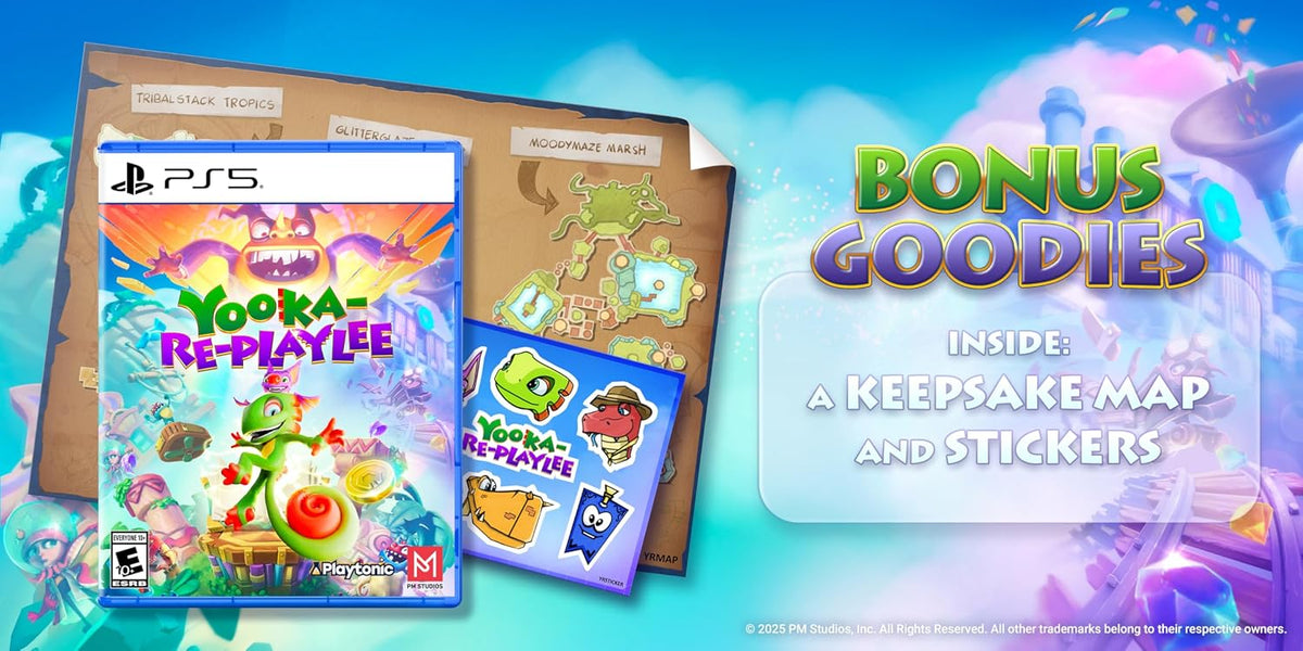Yooka-Replaylee [PlayStation 5] PlayStation 5 Video Game PM Studios
