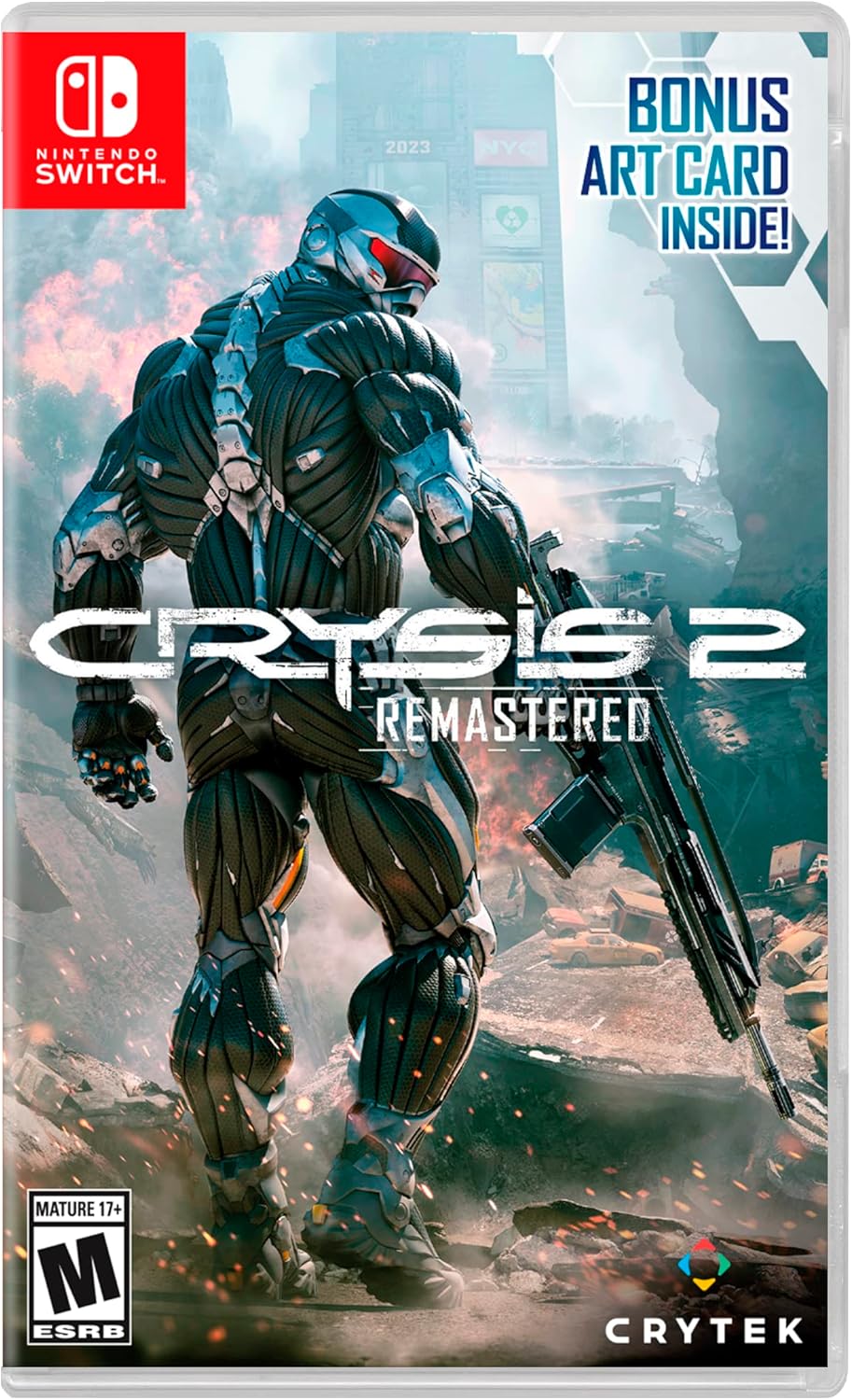 Crysis 2 Remastered - Bonus Art Card [Nintendo Switch] Nintendo Switch Video Game Limited Run Games