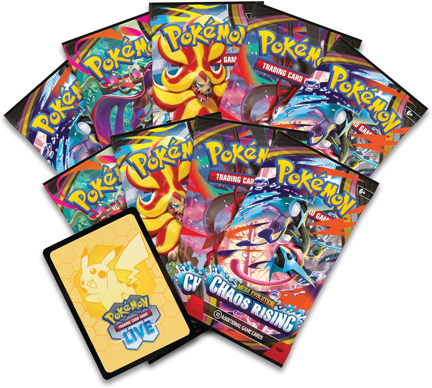Pokemon TCG: Mega Evolution - Chaos Rising Elite Trainer Box (Mega Greninja ex) Card Game Pokemon