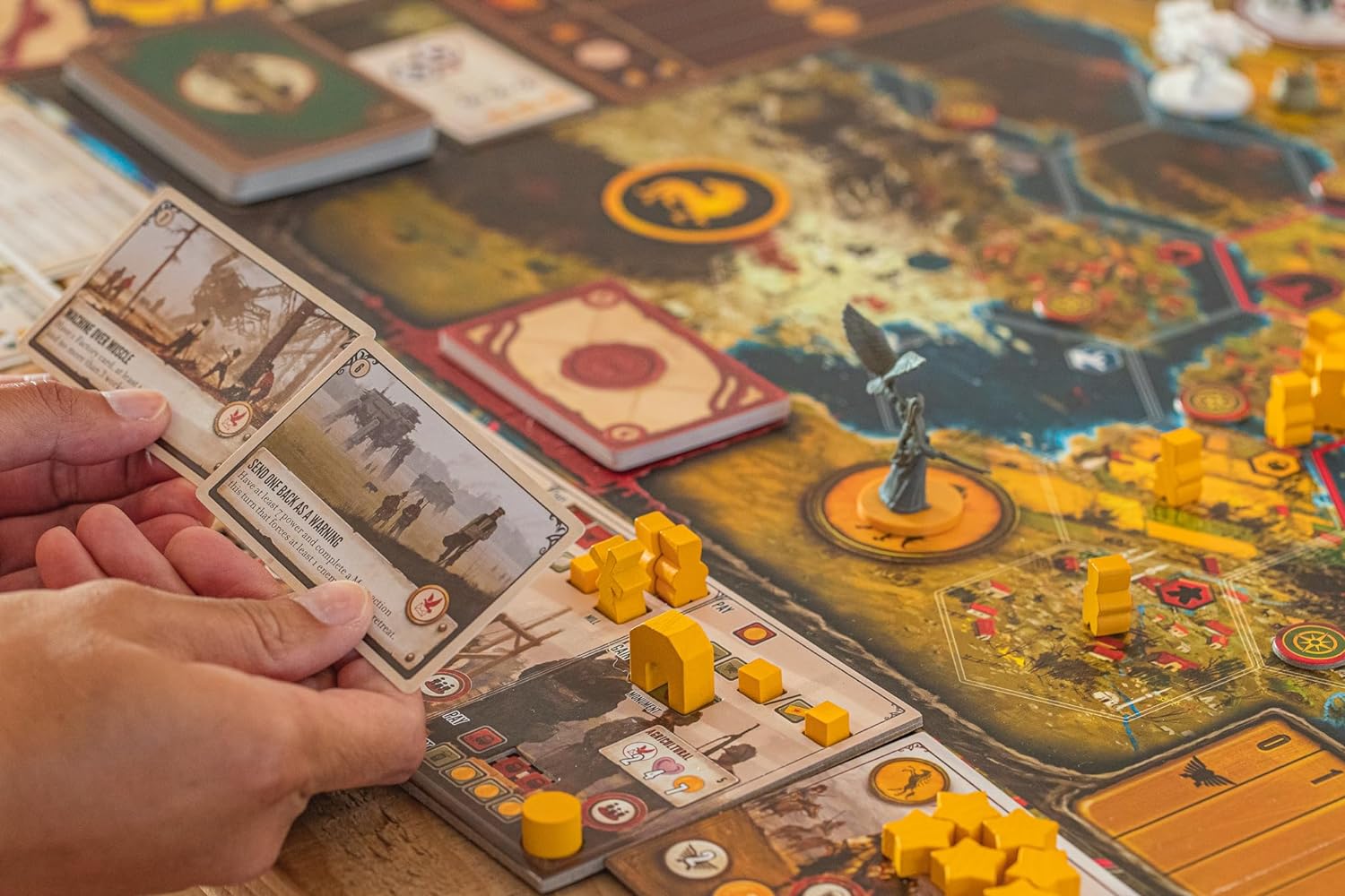 Scythe [Board Game, 1-5 Players] Board Game Stonemaier Games