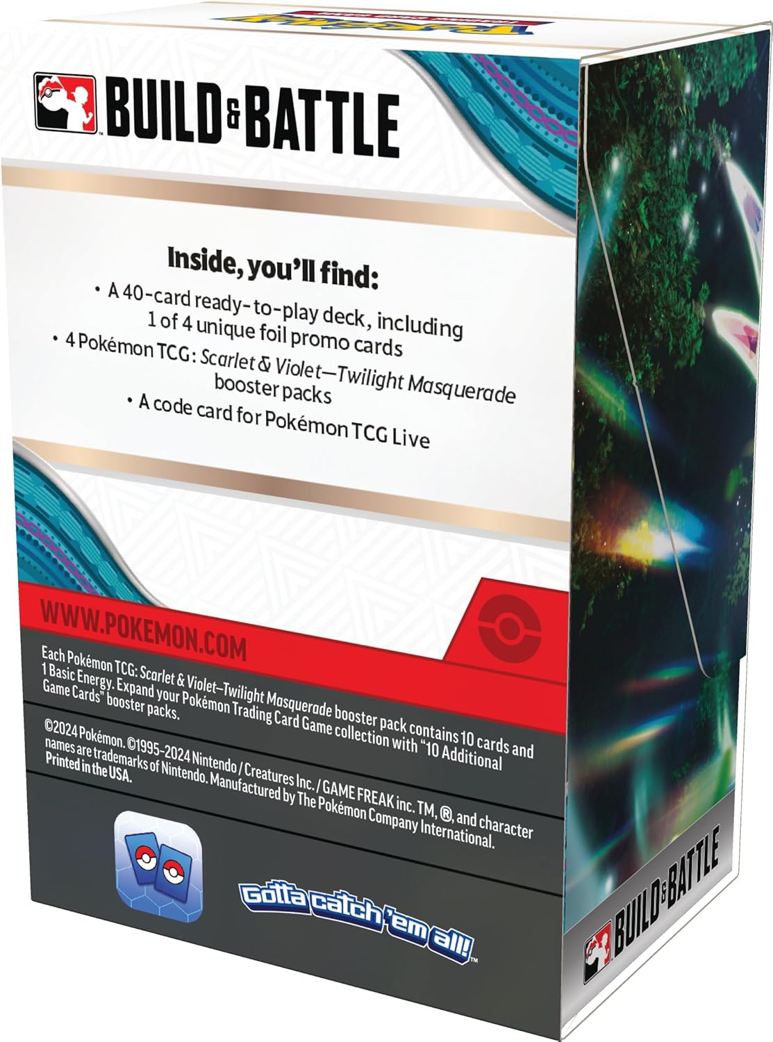 Pokemon TCG: Scarlet & Violet - Twilight Masquerade Build & Battle Box Card Game Pokemon