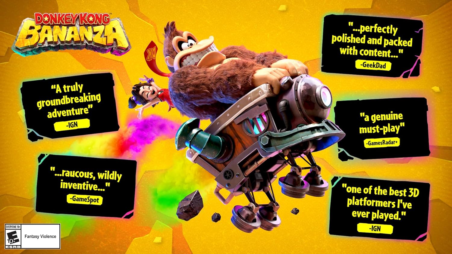 Donkey Kong Bananza [Nintendo Switch 2] Nintendo Switch 2 Video Game Nintendo