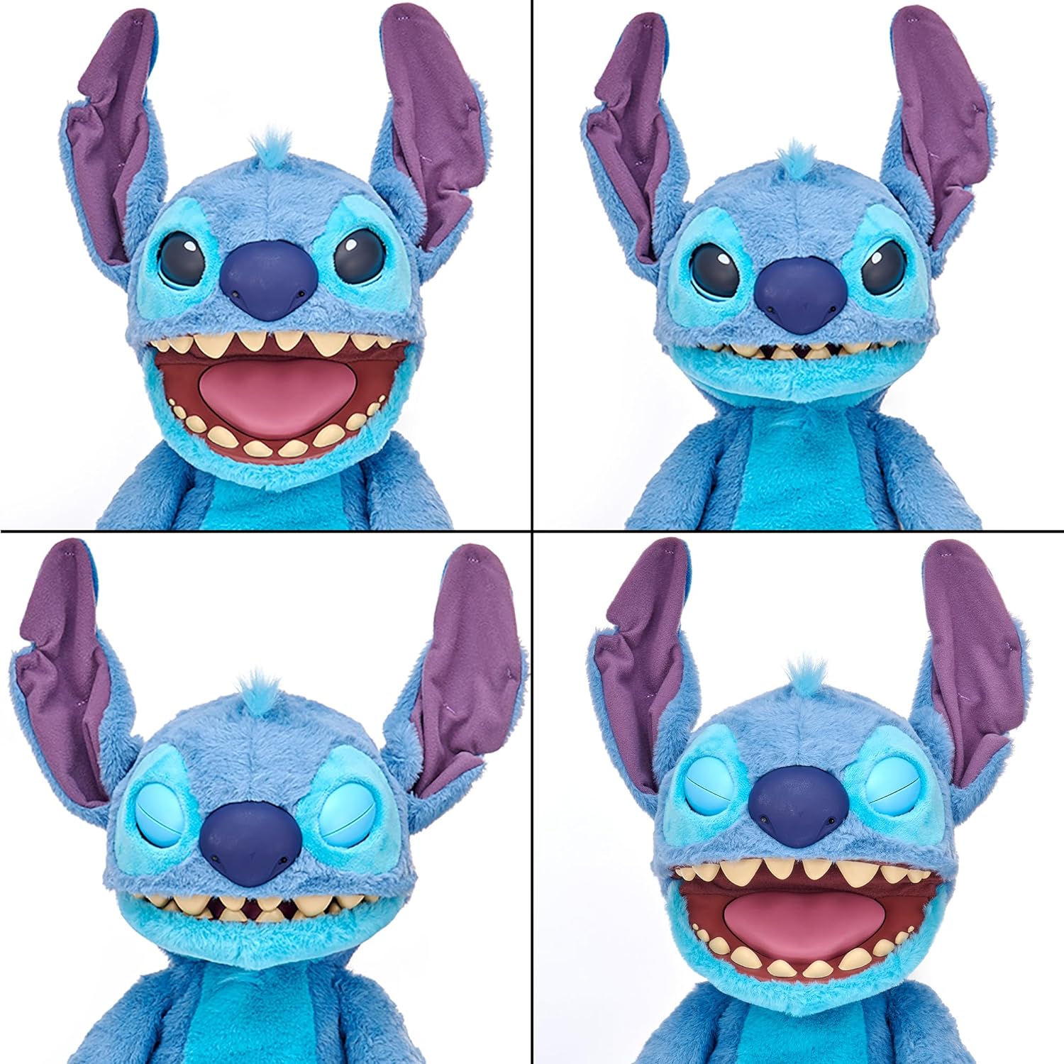 WOW! Stuff: RealFX Disney Stitch - 18" Puppetronic Animatronic Plush Plushies Wow! Stuff