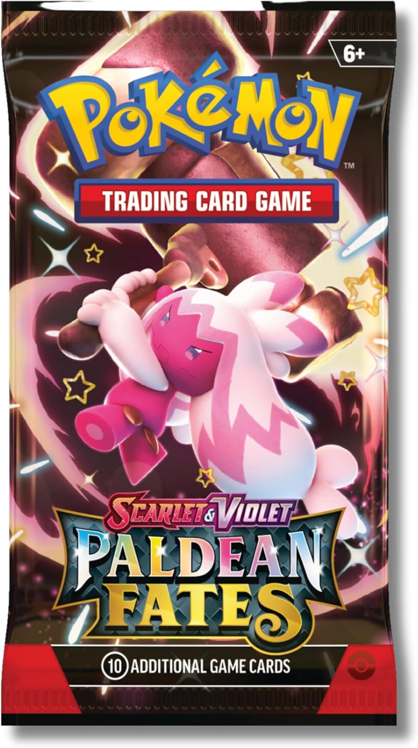 Pokemon TCG: Scarlet & Violet Paldean Fates Mini Tin Full Display Box - 10 Tins Card Game Pokemon