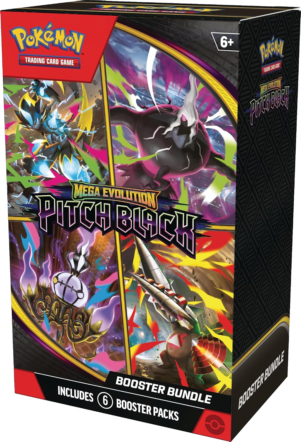 Pokemon TCG: Mega Evolution - Pitch Black Booster Bundle Card Game Pokemon