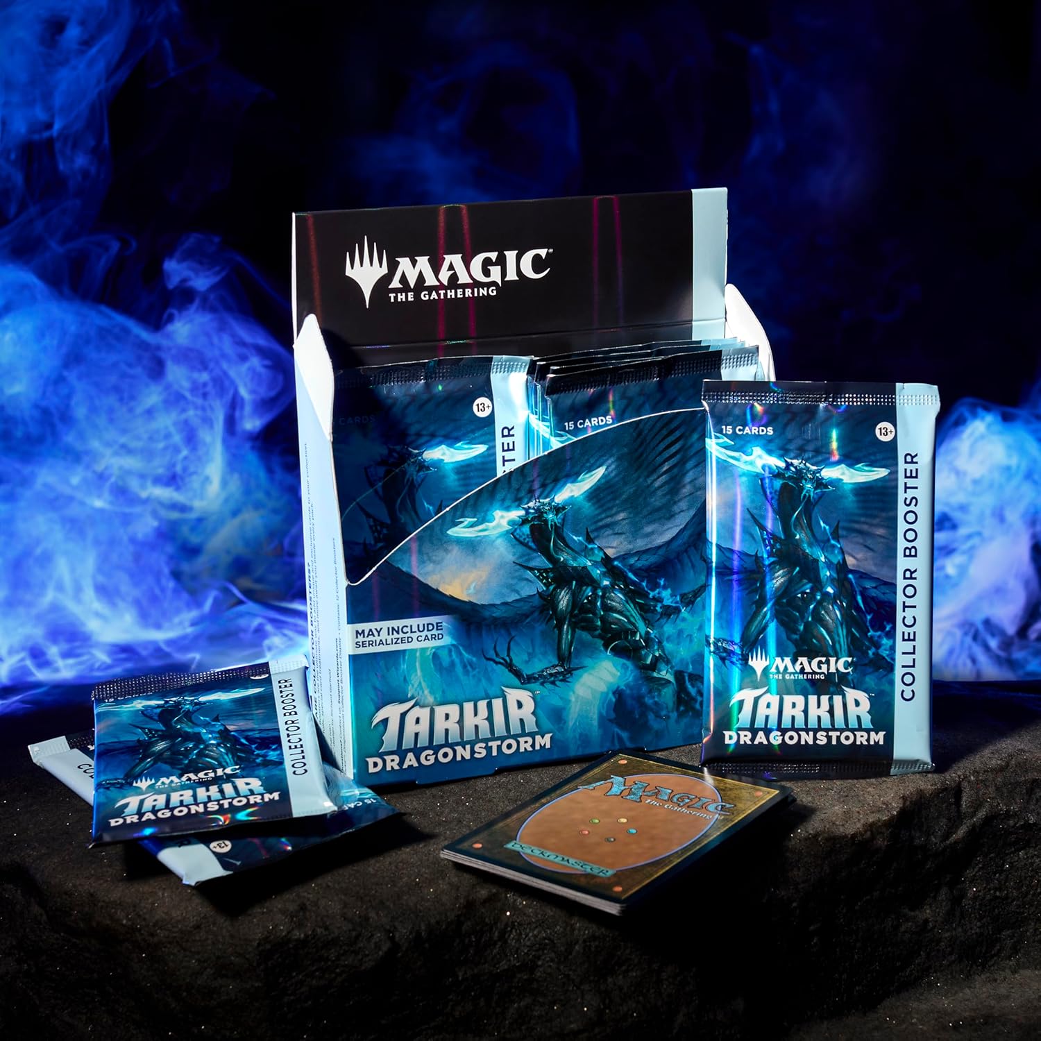 Magic: The Gathering TCG: Tarkir Dragonstorm Collector Booster Box - 12 Packs Card Game Wizards of the Coast