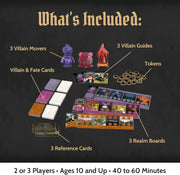 Disney Villainous: Bigger and Badder Stand-Alone & Expansion [Board Game 2-3 Players] Board Game Ravensburger