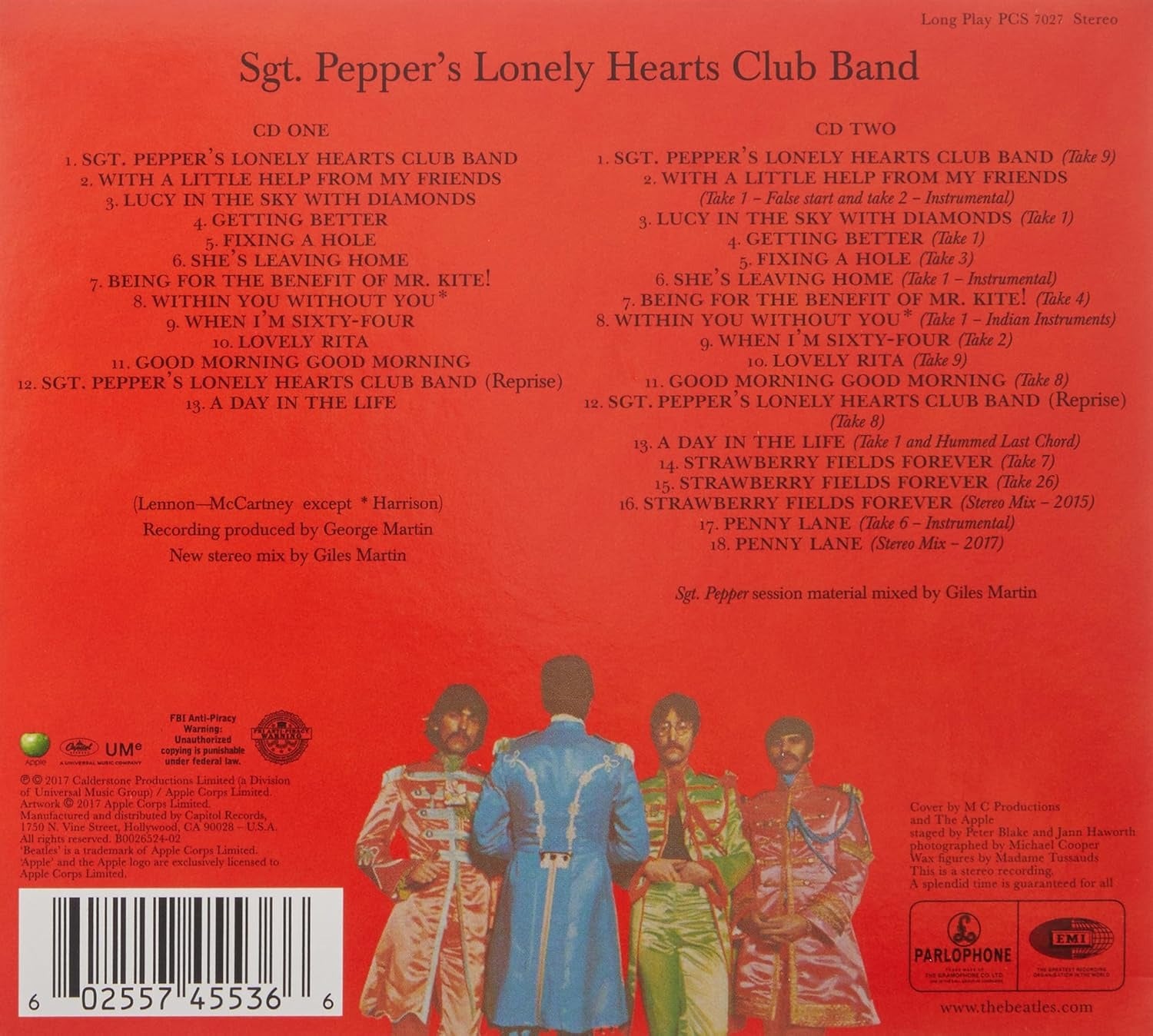 The Beatles - Sgt. Pepper's Lonely Hearts Club Band - 2CD [Audio CD] Audio CD/Vinyl Universal
