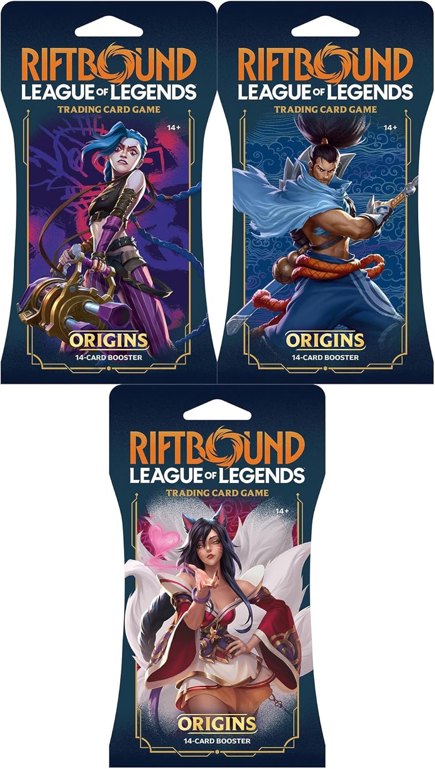 Riftbound League of Legends TCG: Origins Booster Box - 24 Packs Card Game UVS Games