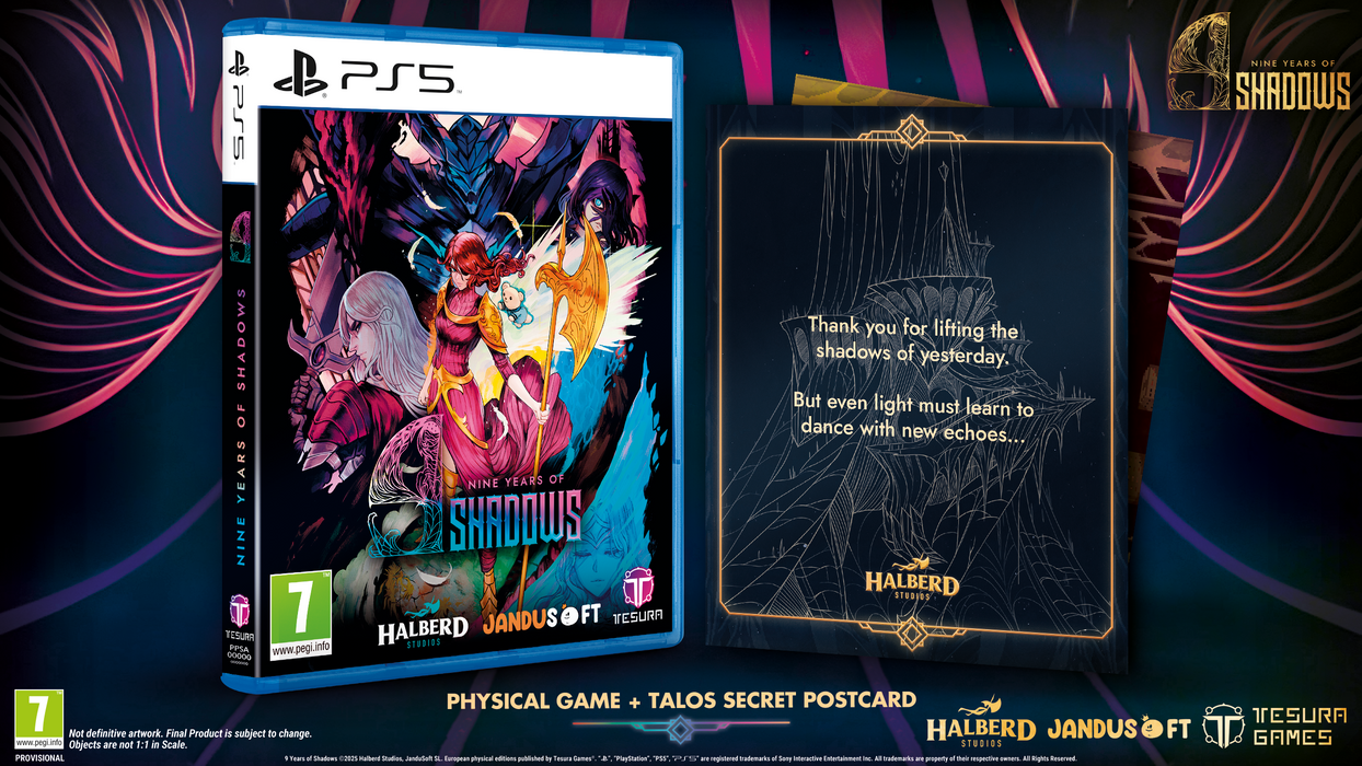 9 Years of Shadows [PlayStation 5] PlayStation 5 Video Game Tesura Games