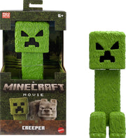 A Minecraft Movie: Creeper - 12" Large Scale Action Posable Figure Toys & Games Mattel