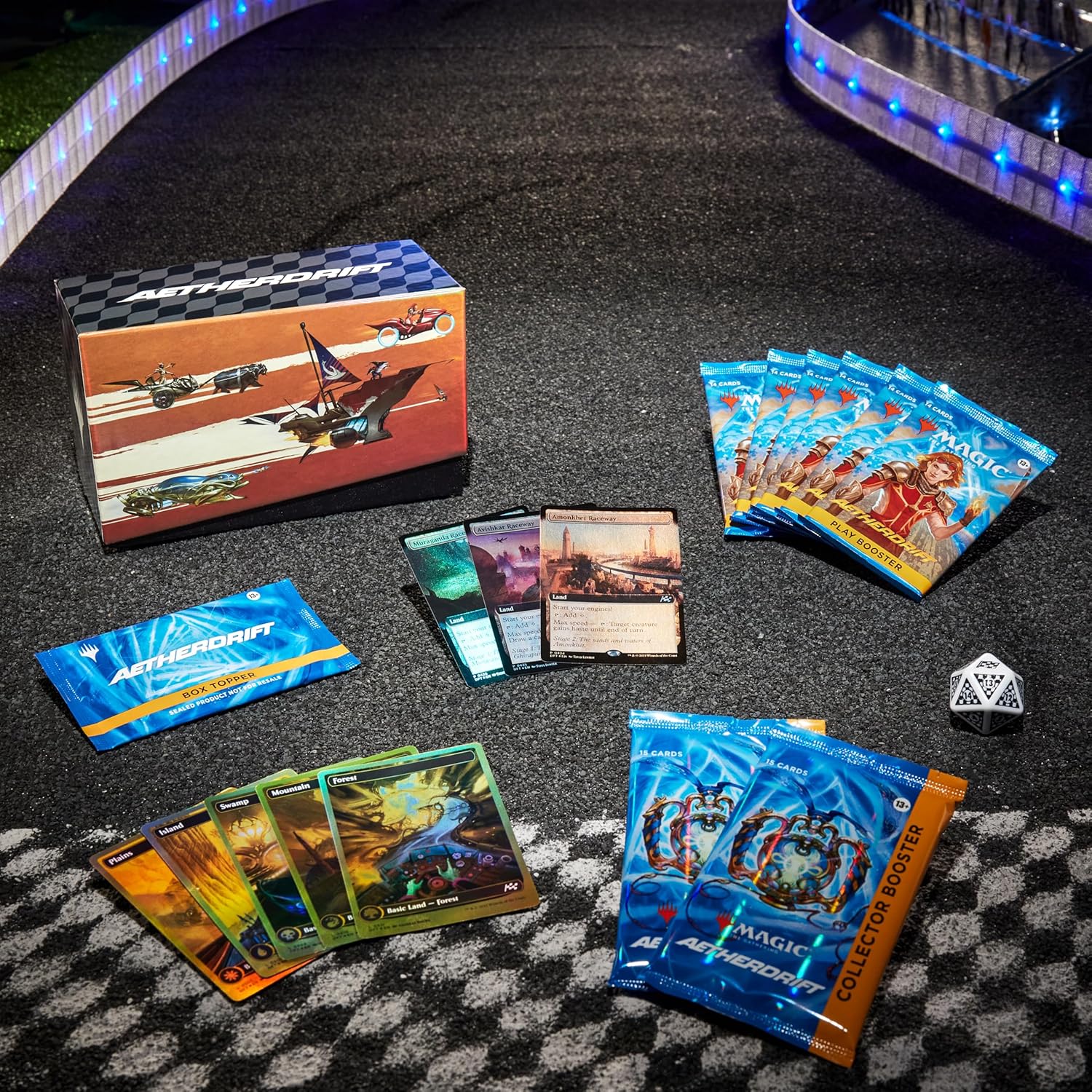 Magic: The Gathering TCG: Aetherdrift Finish Line Bundle Card Game Wizards of the Coast