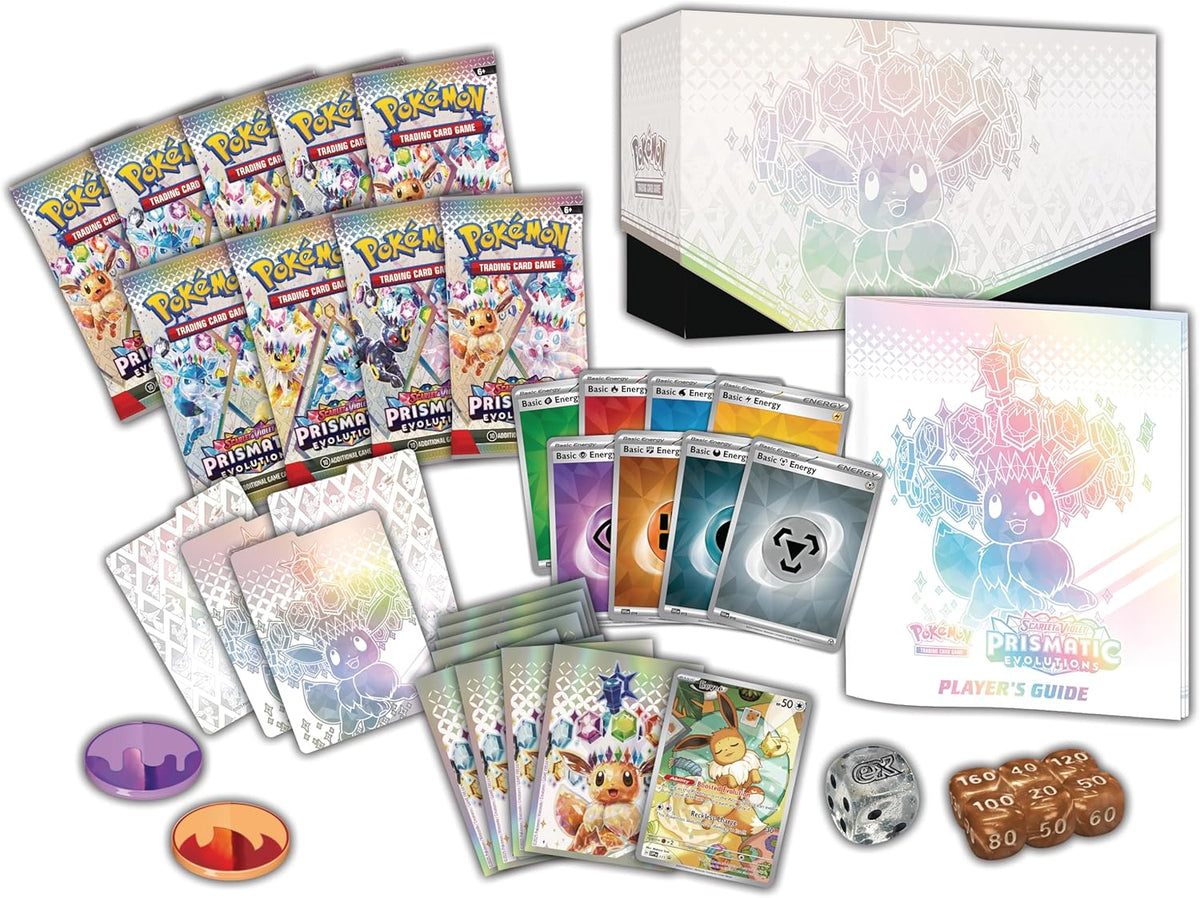 Pokemon TCG: Scarlet & Violet - Prismatic Evolutions Elite Trainer Box Card Game Pokemon