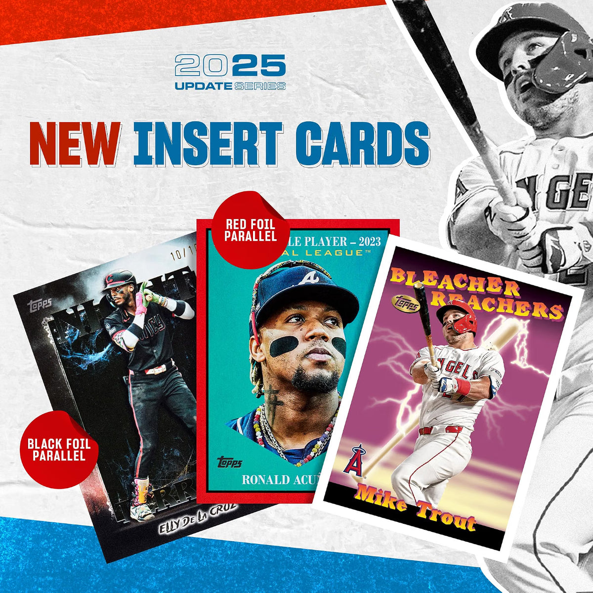 Topps: 2025 Update Series Baseball MLB Blaster Value Box - 7 Booster Packs Sports Cards Topps