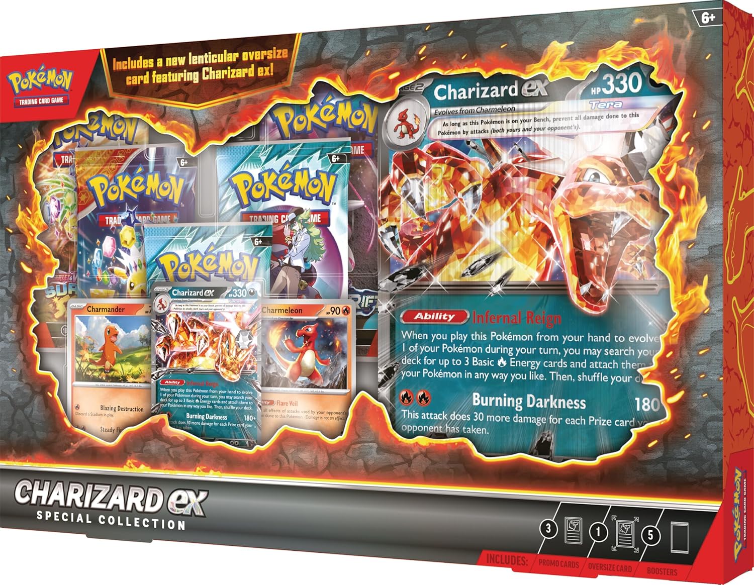 Pokemon TCG: Charizard ex Special Collection Card Game Pokemon