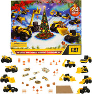 CAT Construction Toys Little Machines Advent Calendar 24 Days Toy - Advent Calendar Funrise