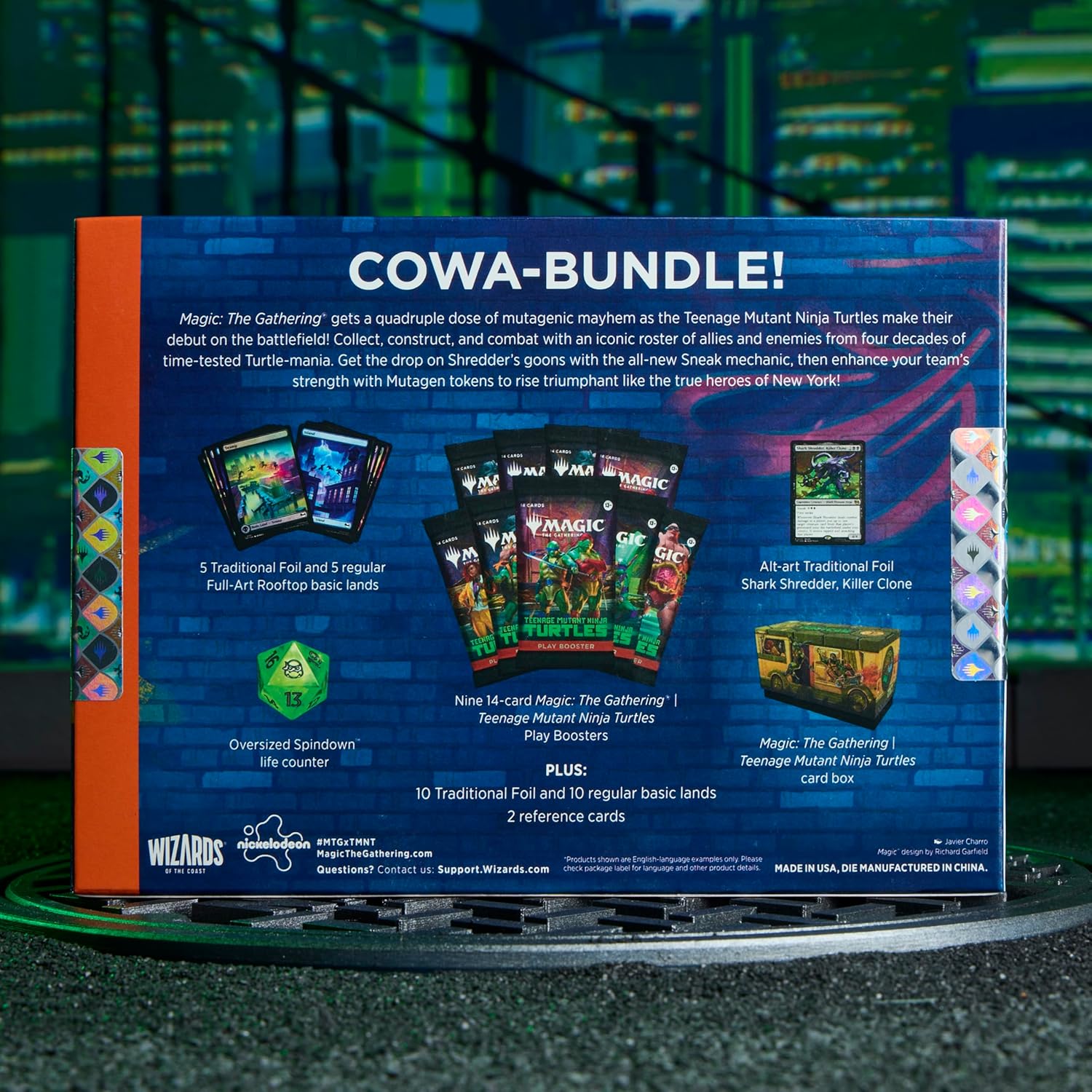Magic: The Gathering TCG: Teenage Mutant Ninja Turtles Bundle Card Game Wizards of the Coast
