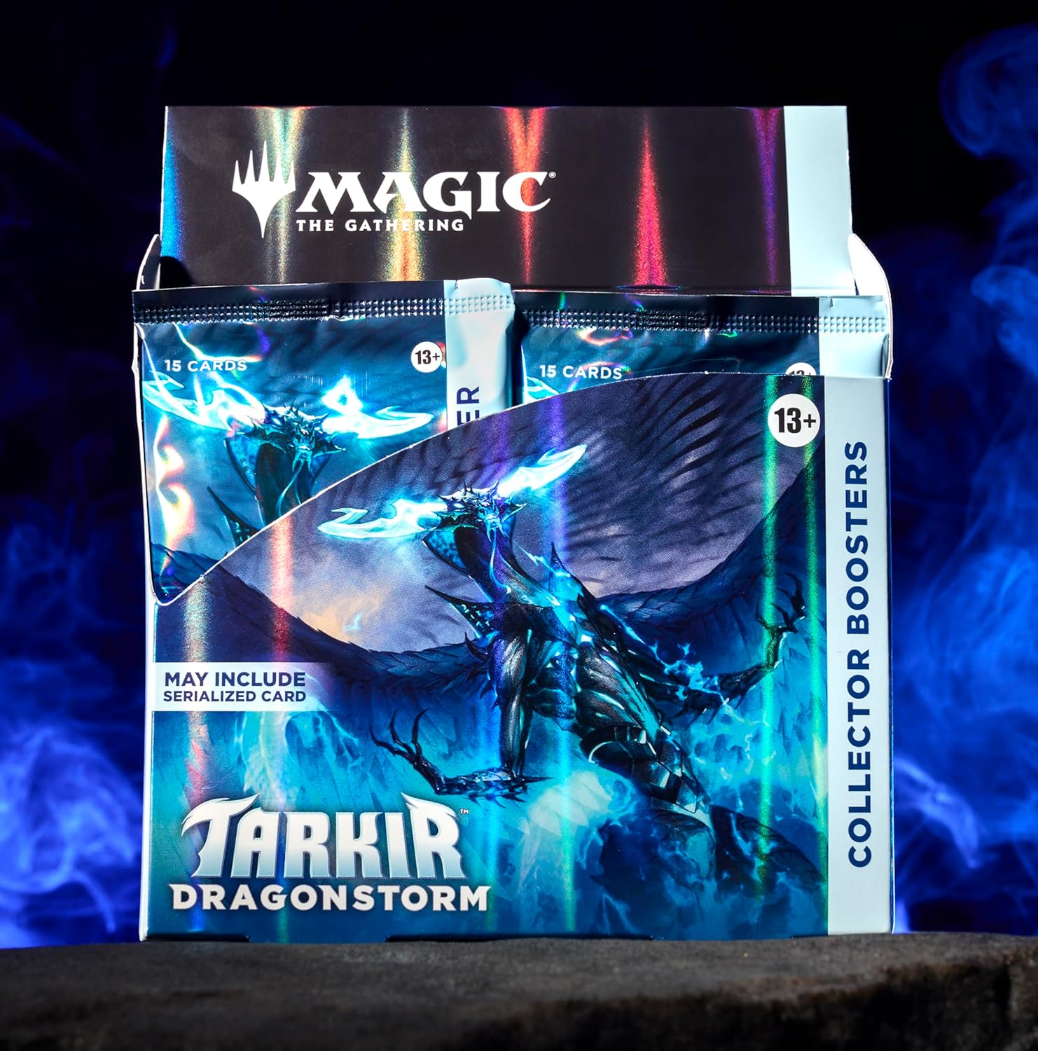 Magic: The Gathering TCG: Tarkir Dragonstorm Collector Booster Box - 12 Packs Card Game Wizards of the Coast