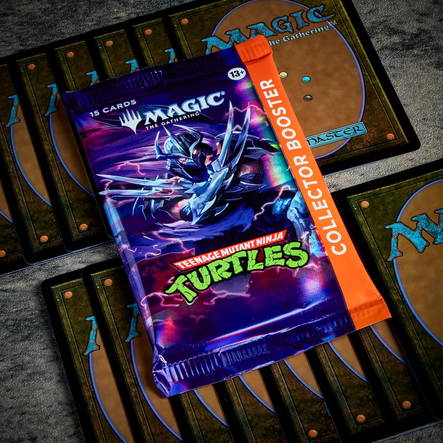 Magic: The Gathering Teenage Mutant Ninja Turtles Collector Booster Omega Pack Card Game Wizards of the Coast