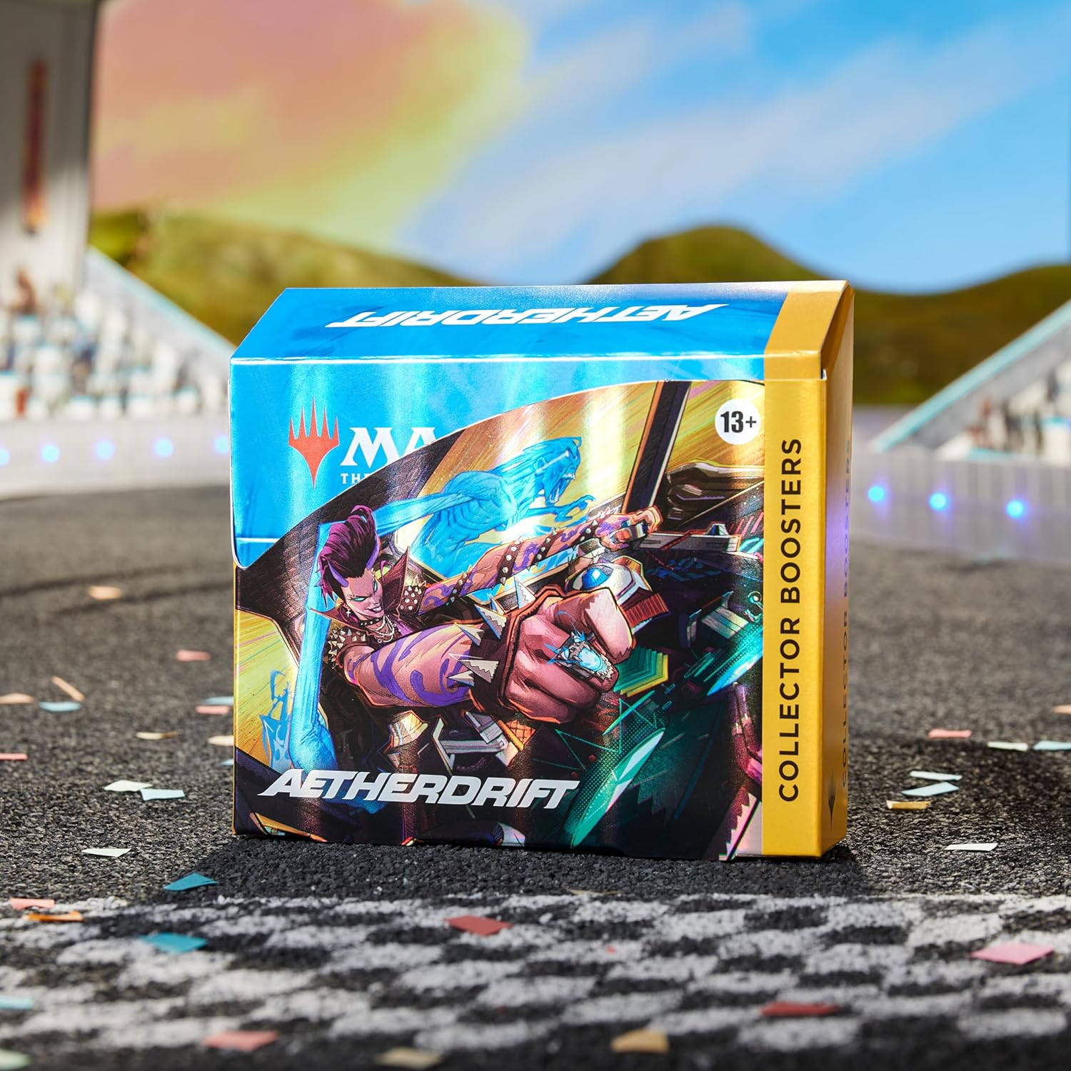 Magic: The Gathering TCG: Aetherdrift Collector Booster Box - 12 Packs Card Game Wizards of the Coast