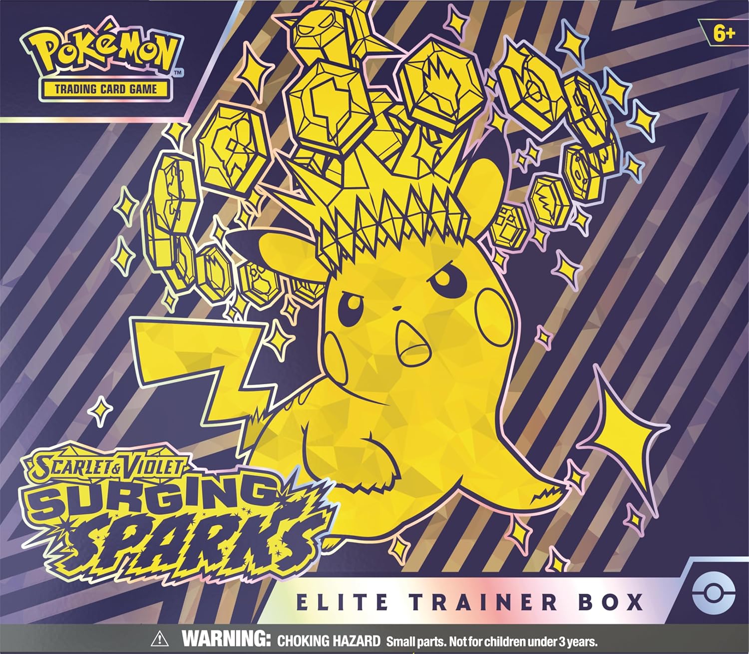 Pokemon TCG: Scarlet & Violet - Surging Sparks Elite Trainer Box Card Game Pokemon