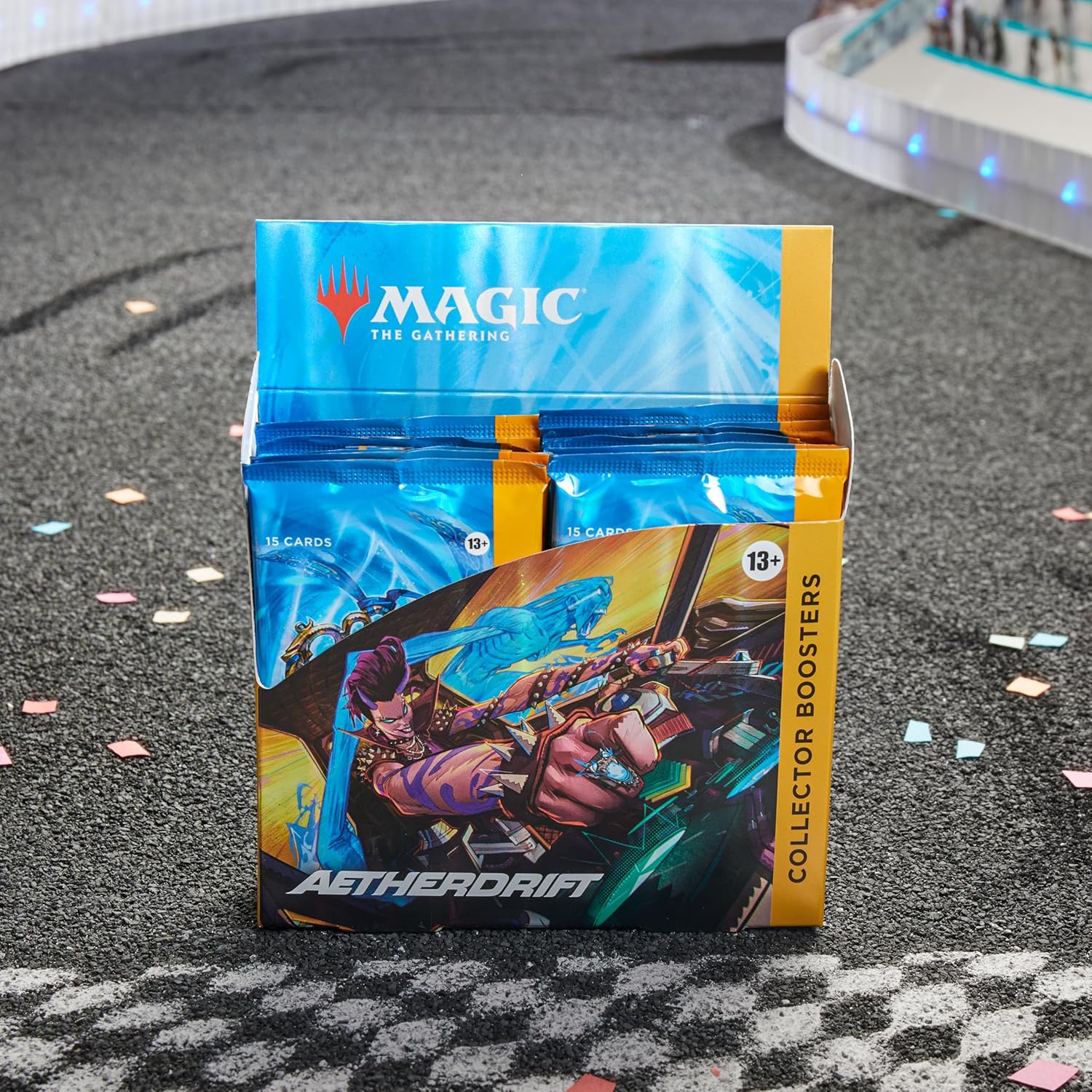 Magic: The Gathering TCG: Aetherdrift Collector Booster Box - 12 Packs Card Game Wizards of the Coast