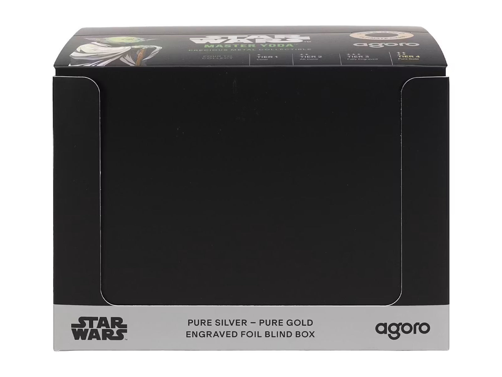 Agoro: Star Wars Master Yoda 999 Pure Silver & Gold 5g Limited Edition Blind Box Collectible Agoro