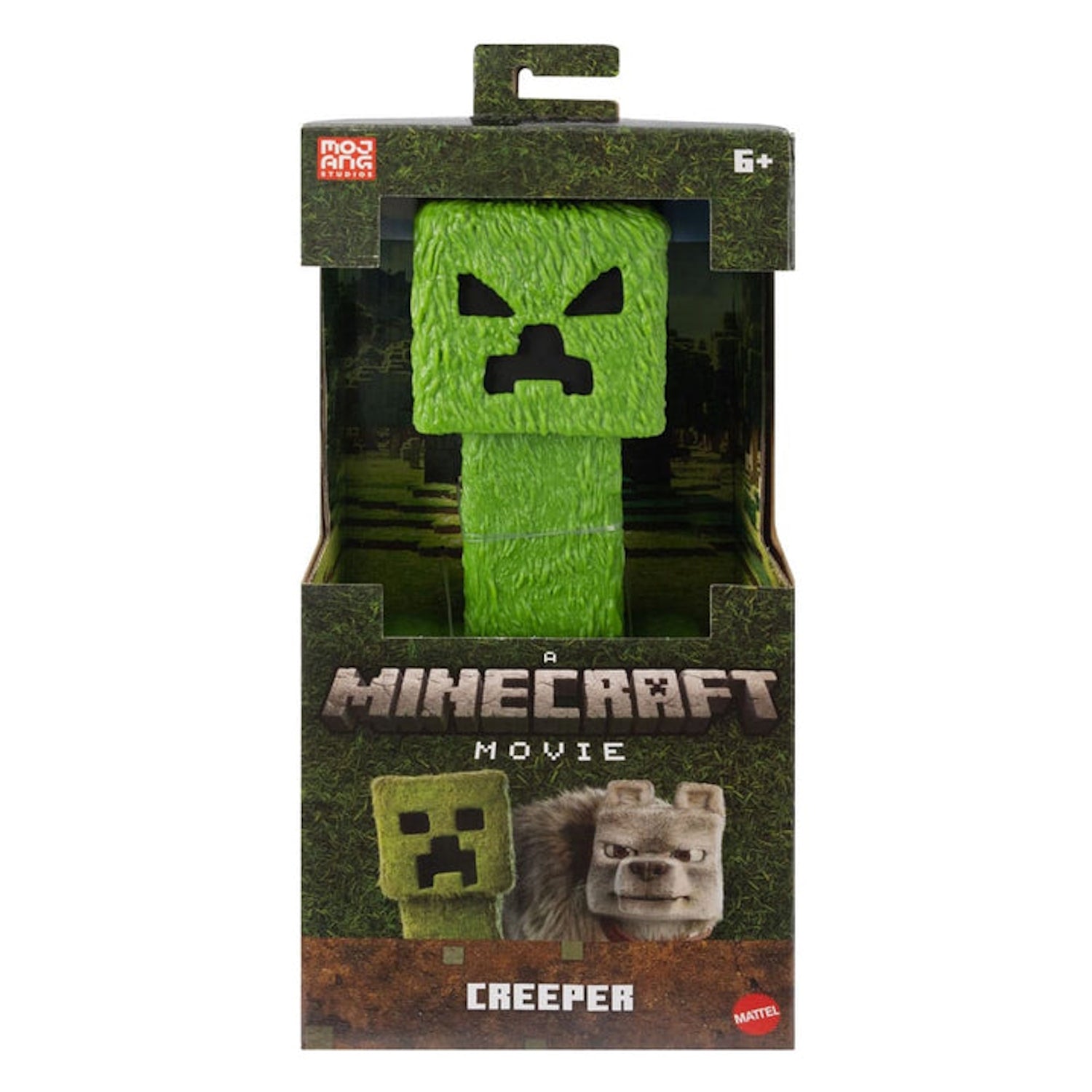 A Minecraft Movie: Creeper - 12" Large Scale Action Posable Figure Toys & Games Mattel