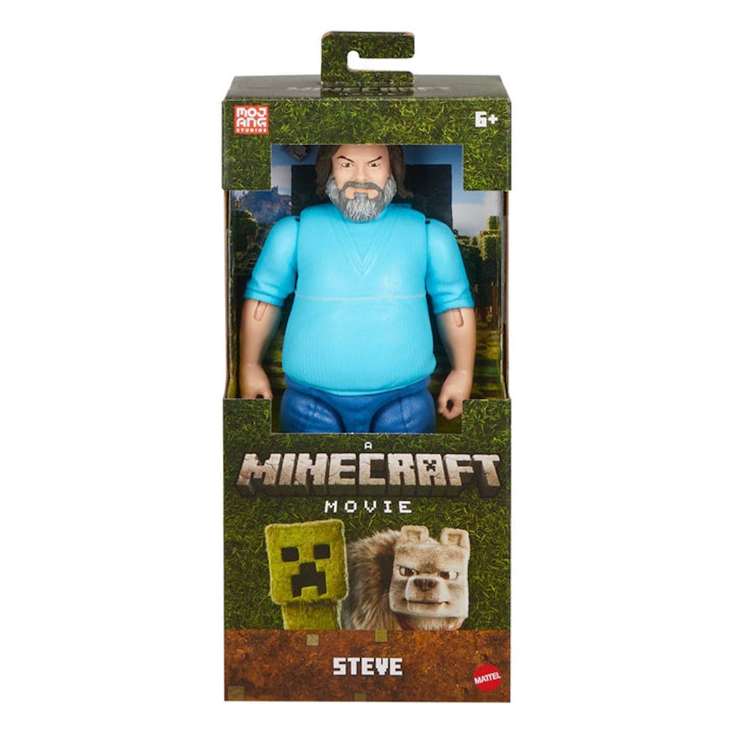 A Minecraft Movie: Steve - 12" Large Scale Action Figure Toys & Games Mattel
