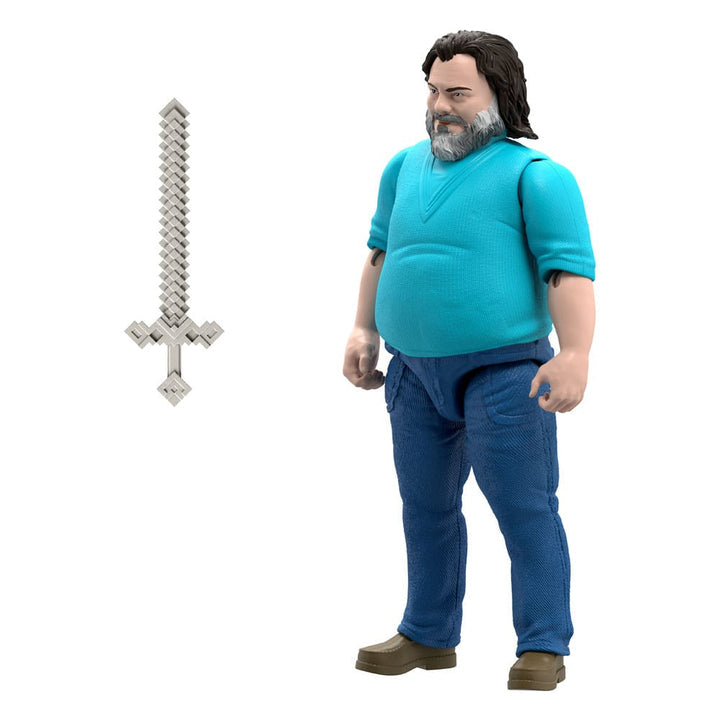 A Minecraft Movie: Steve - 12" Large Scale Action Figure Toys & Games Mattel