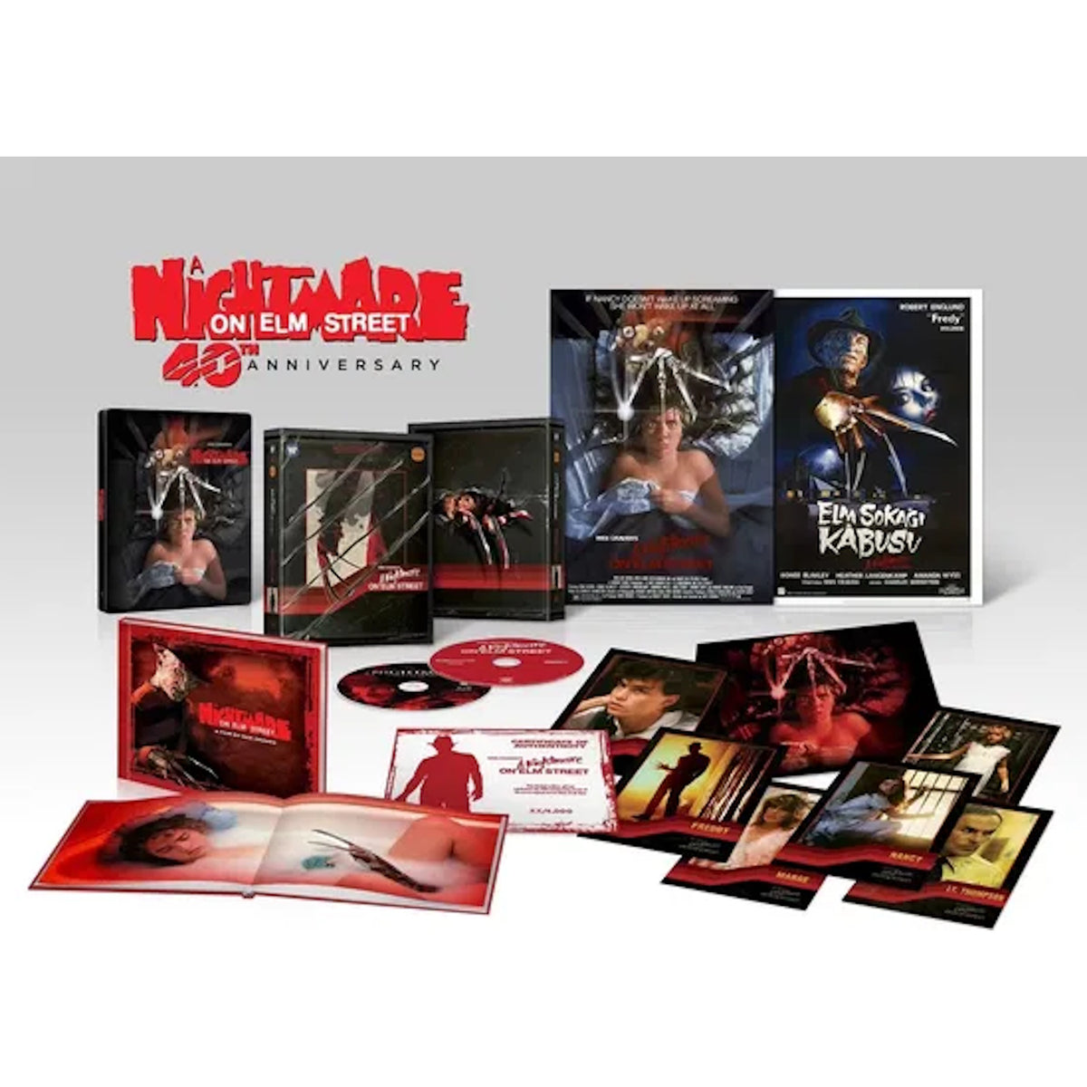 A Nightmare on Elm Street 40th Anniversary - Ultimate Collector's Edition [Blu-Ray] Blu-Ray Collector Warner Brothers