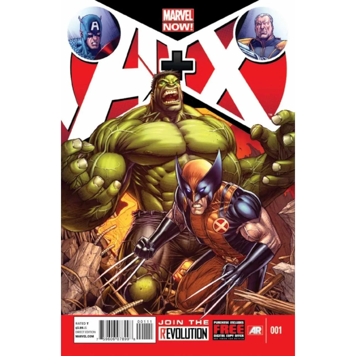 A + X: #1 [Dale Keown CVR A] 2012 Comics Marvel Comics