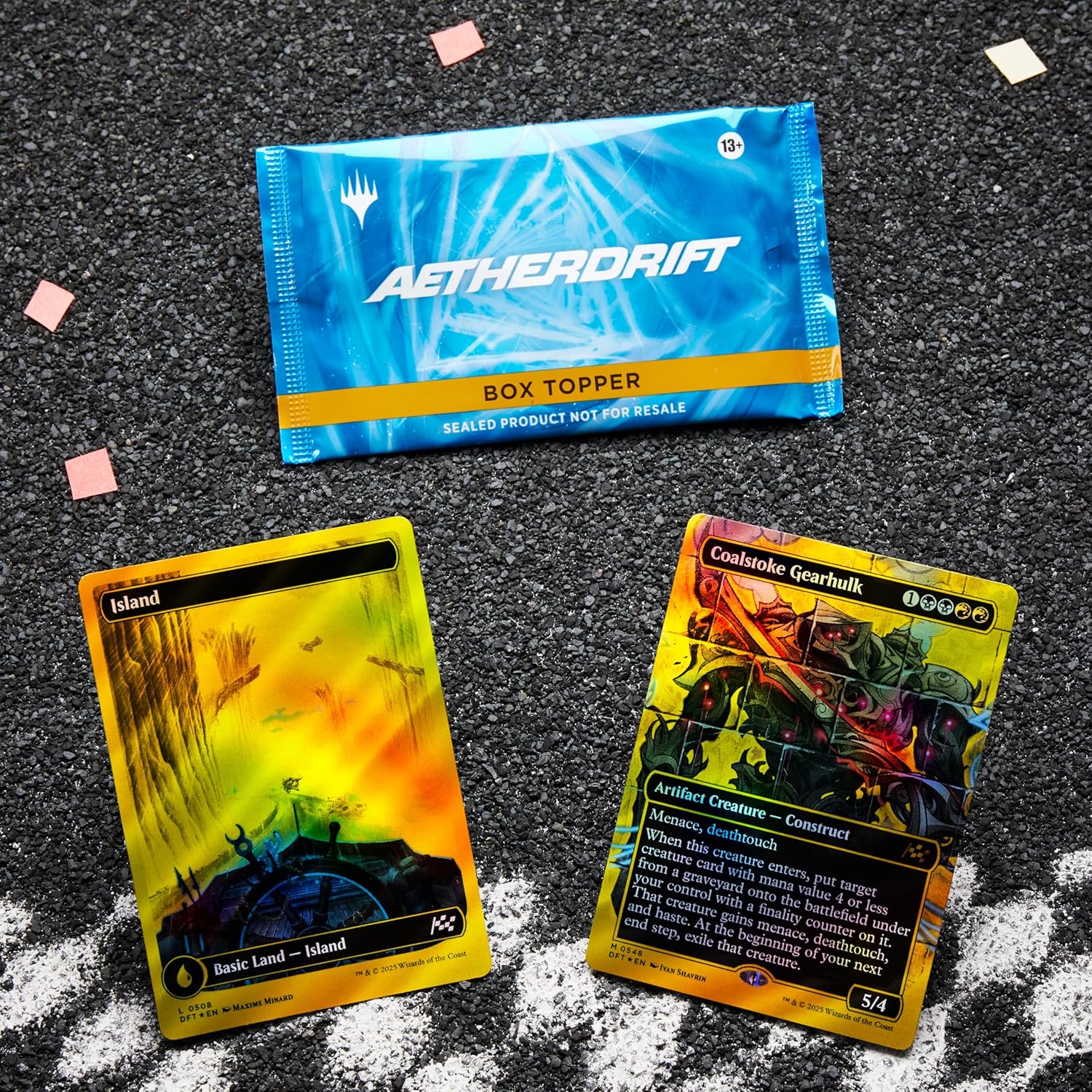 Magic: The Gathering TCG: Aetherdrift Collector Booster Box - 12 Packs Card Game Wizards of the Coast