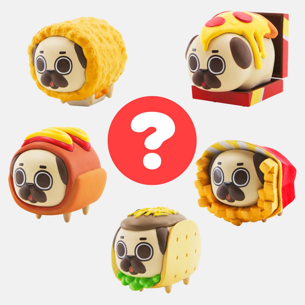 Puglie: Puglie Chub & Grub Blind Box Vinyl Toys Collectible Puglie