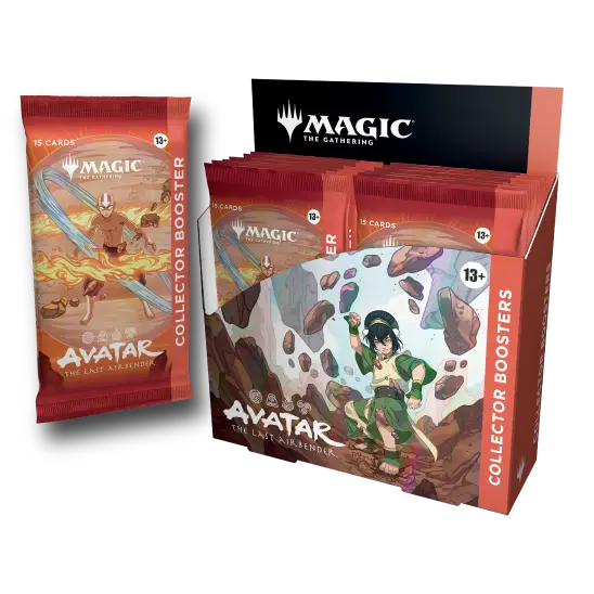 Magic: The Gathering TCG: Avatar The Last Airbender Collector Booster Box Card Game Wizards of the Coast