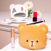 Milk Mocha Bear: Fancii x Milkmochabear Mocha LED Mirror Daily Accessories Milk Mocha Bear