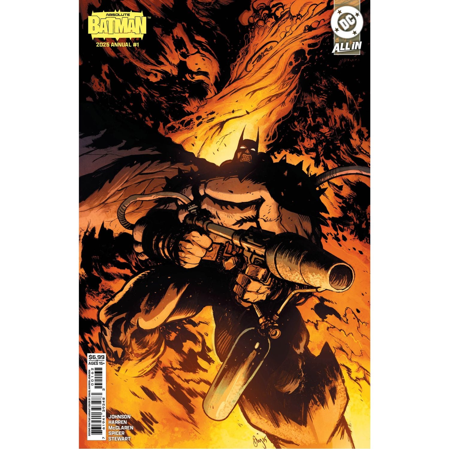 Absolute Batman Annual: #1 [Daniel Warren Johnson 2nd Print W/Card] 2025 Comics DC Comics