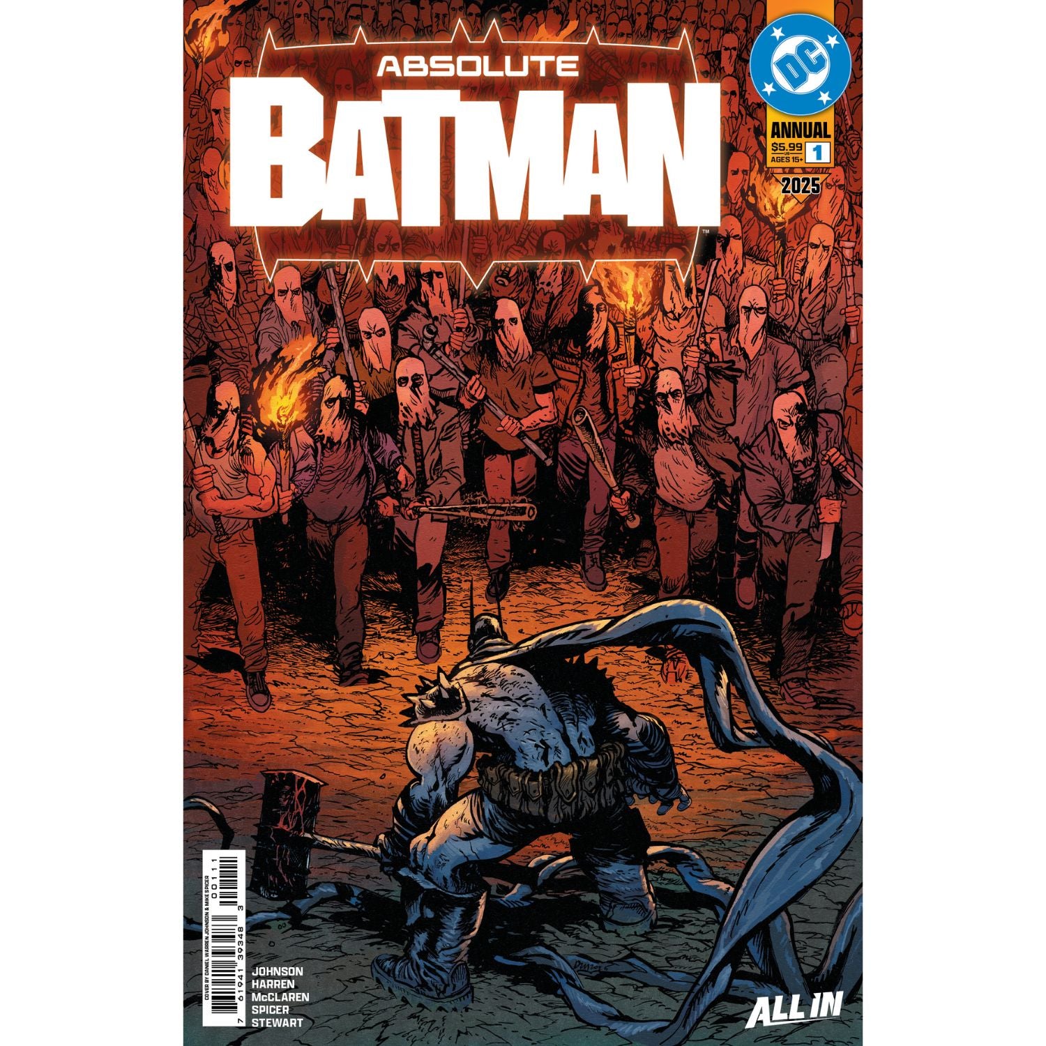 Absolute Batman Annual: #1 [Daniel Warren Johnson First Print CVR] 2025 Comics DC Comics