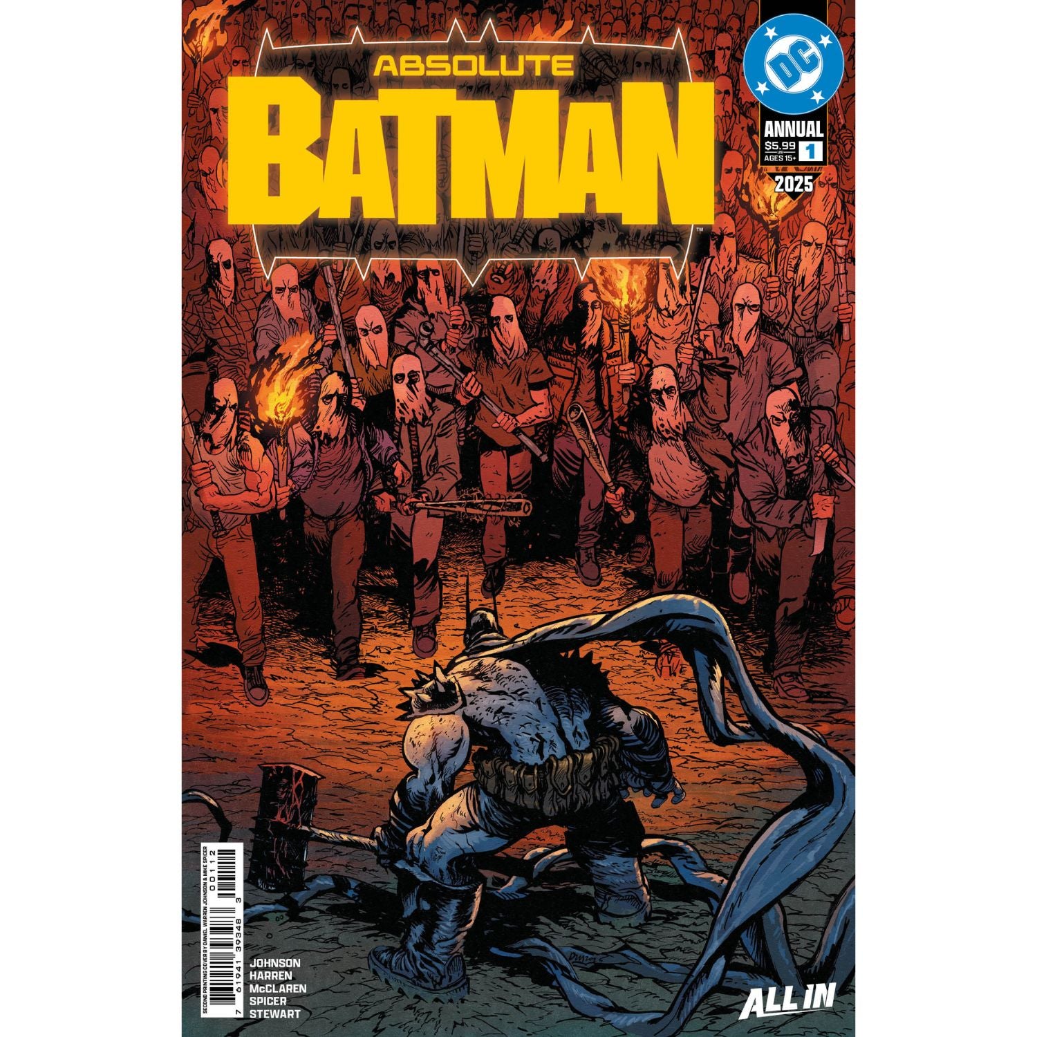 Absolute Batman Annual: #1 [Daniel Warren Johnson 2nd Print CVR F] 2025 Comics DC Comics