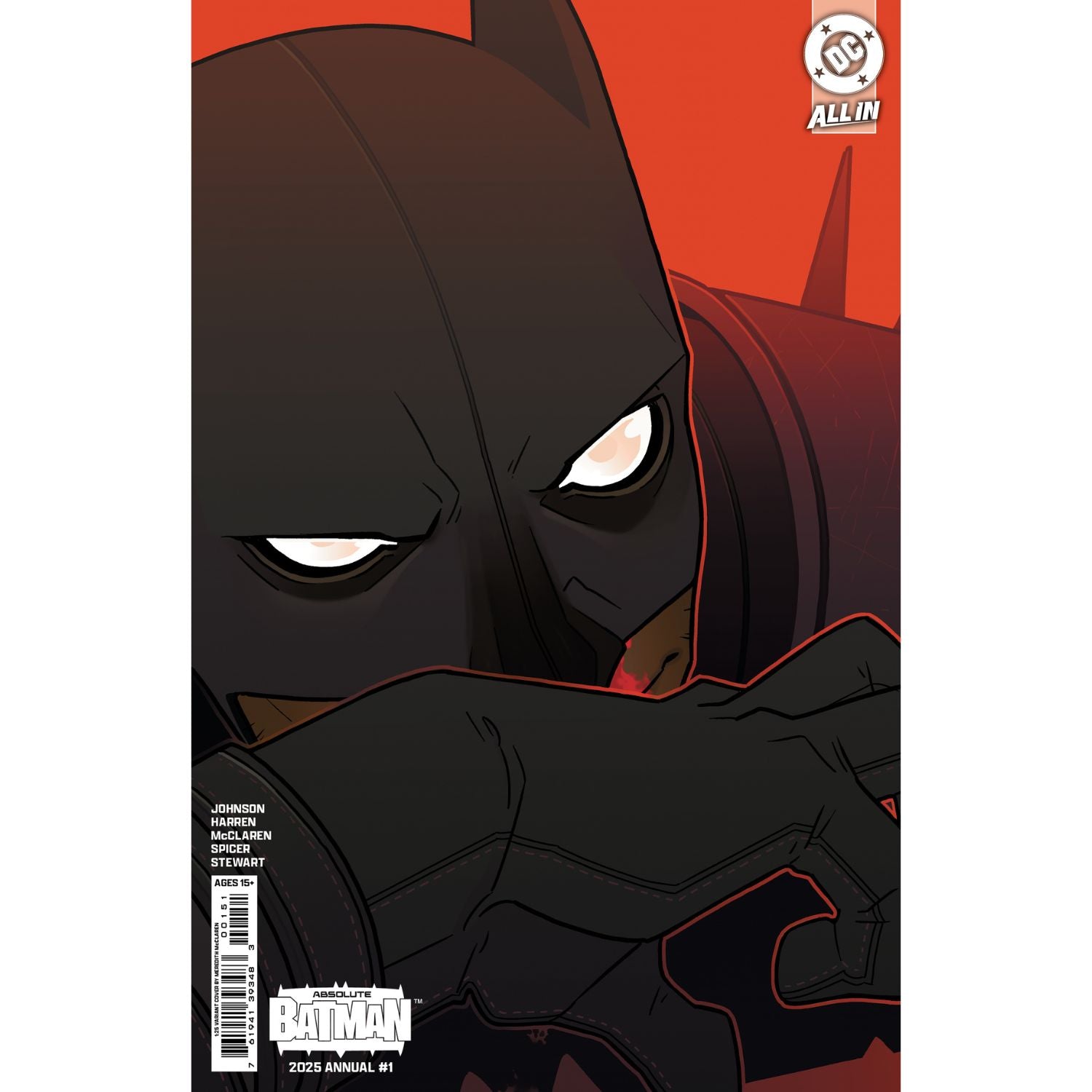 Absolute Batman Annual: #1 [Meridith Mclaren - 1:25] 2025 Comics DC Comics