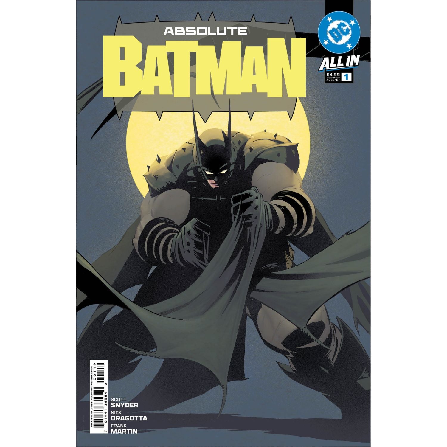Absolute Batman: #1 [Nick Dragotta 9th Printing] 2025 Comics DC Comics