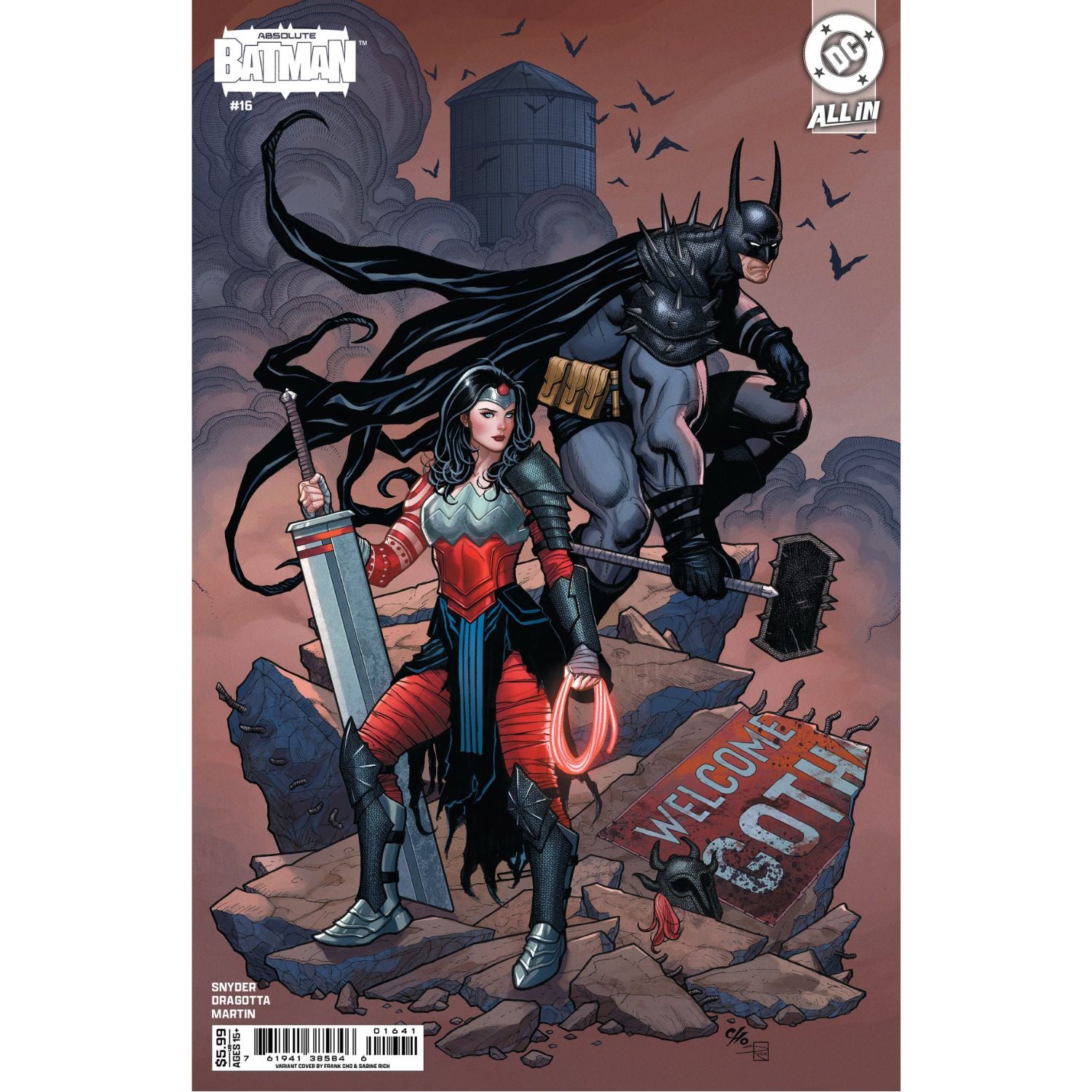 Absolute Batman: #16 [Frank Cho CVR D] 2024 Comics DC Comics