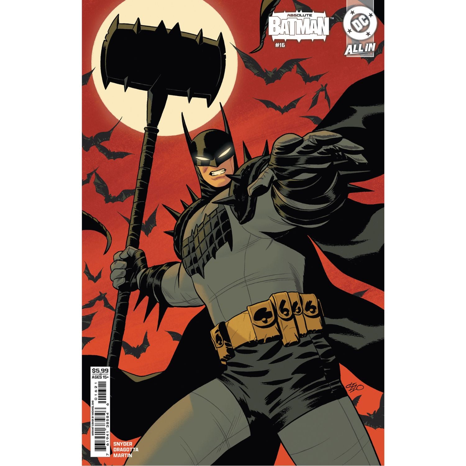 Absolute Batman: #16 [Michael Cho CVR B] 2024 Comics DC Comics