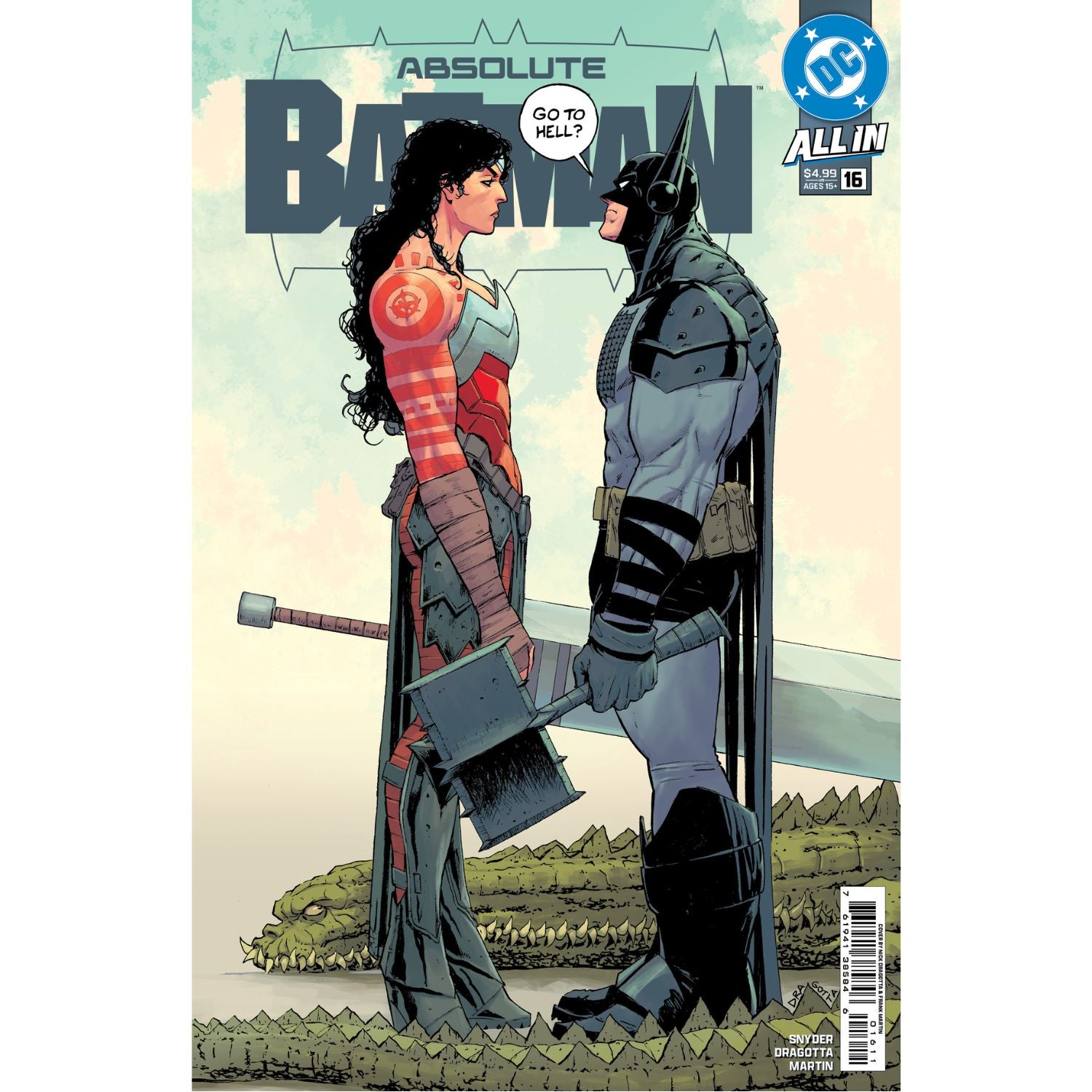 Absolute Batman: #16 [Nick Dragotta CVR A] 2024 Comics DC Comics